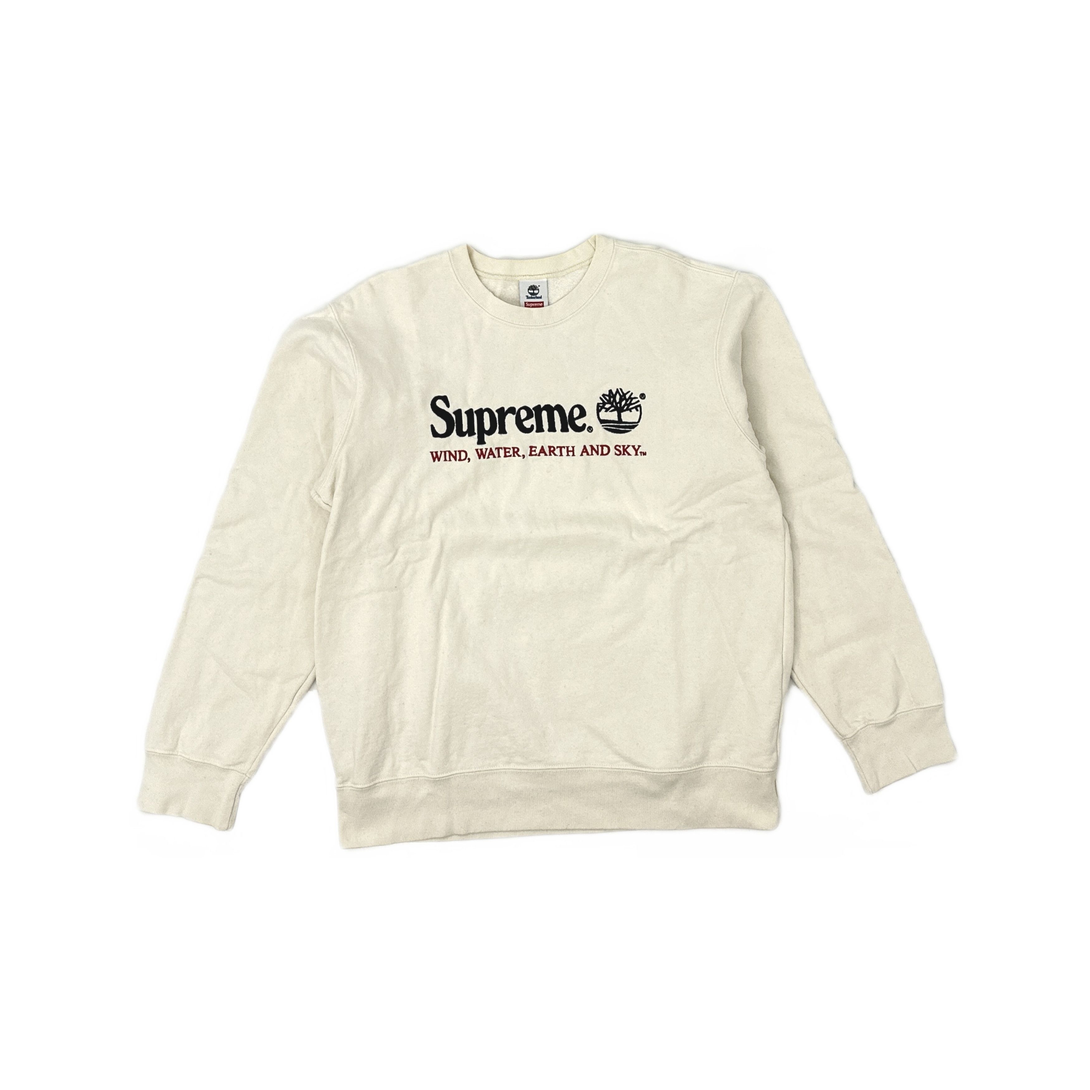 Supreme Supreme x Timberland Logo Crewneck Size M Size US M / EU 48-50 / 2 - 1 Thumbnail