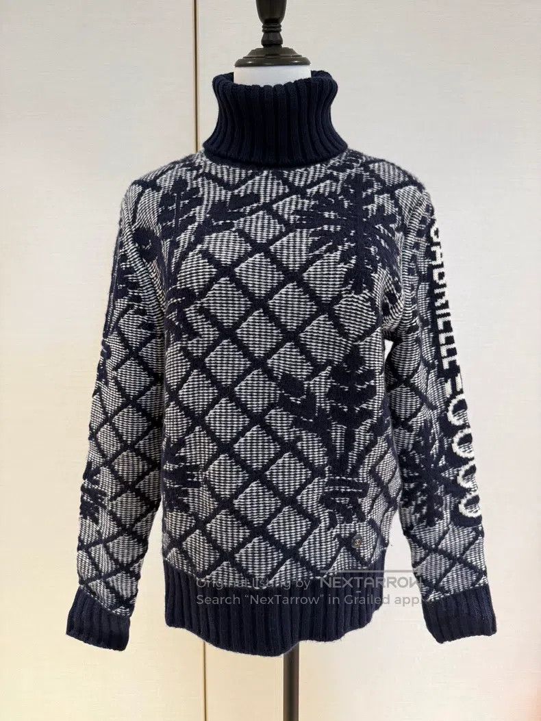 Chanel Chanel Cashmere turtleneck sweater Size XS / US 0-2 / IT 36-38 - 1 Thumbnail