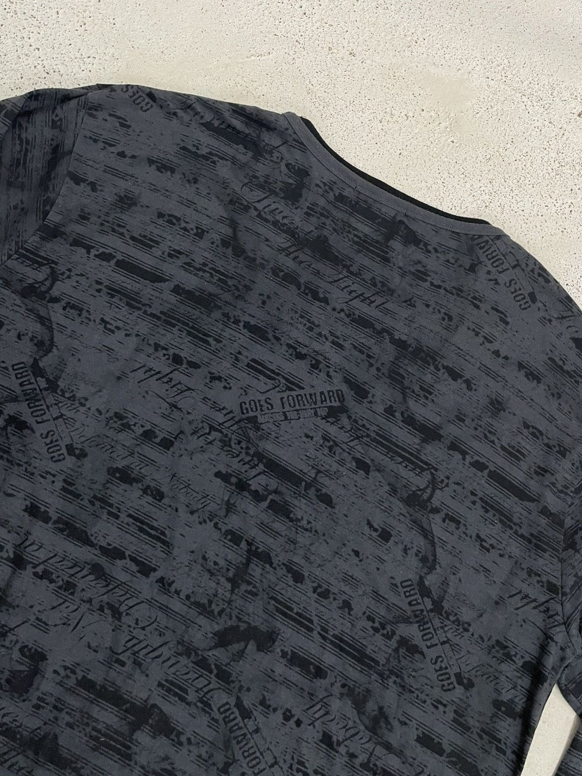 Hysteric Glamour Timestep Layer Y2K Emo Skull Affliction Wording Size US XXL / EU 58 / 5 - 15 Thumbnail