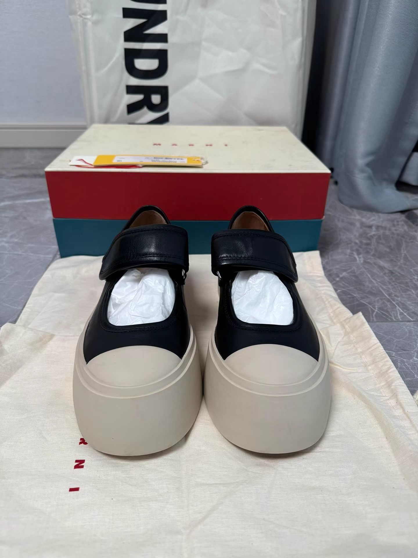 Marni Marni Velcro Strap Big Toe Shoes K6 Size US 7 / IT 37 - 2 Thumbnail