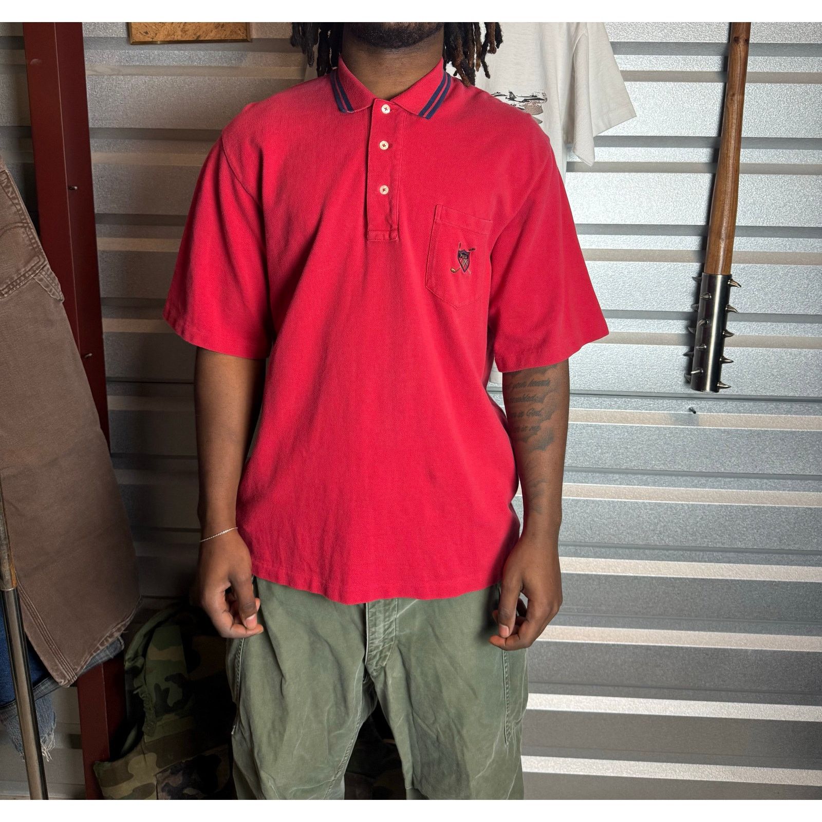 Polo Ralph Lauren Polo Ralph Lauren red polo callar shirt Size US L / EU 52-54 / 3 - 1 Thumbnail