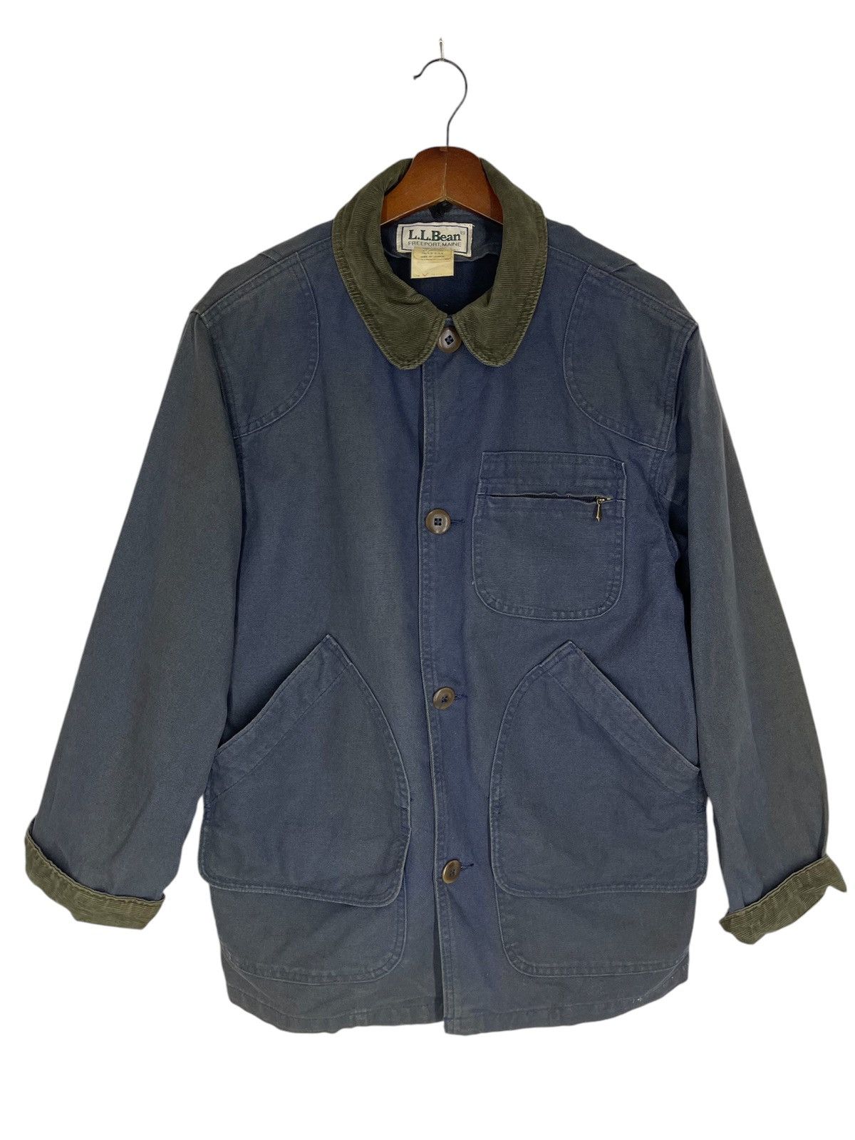 L.L. Bean Vintage LL BEAN USA WORKER JACKET DISTRESSED Size US L / EU 52-54 / 3 - 1 Thumbnail