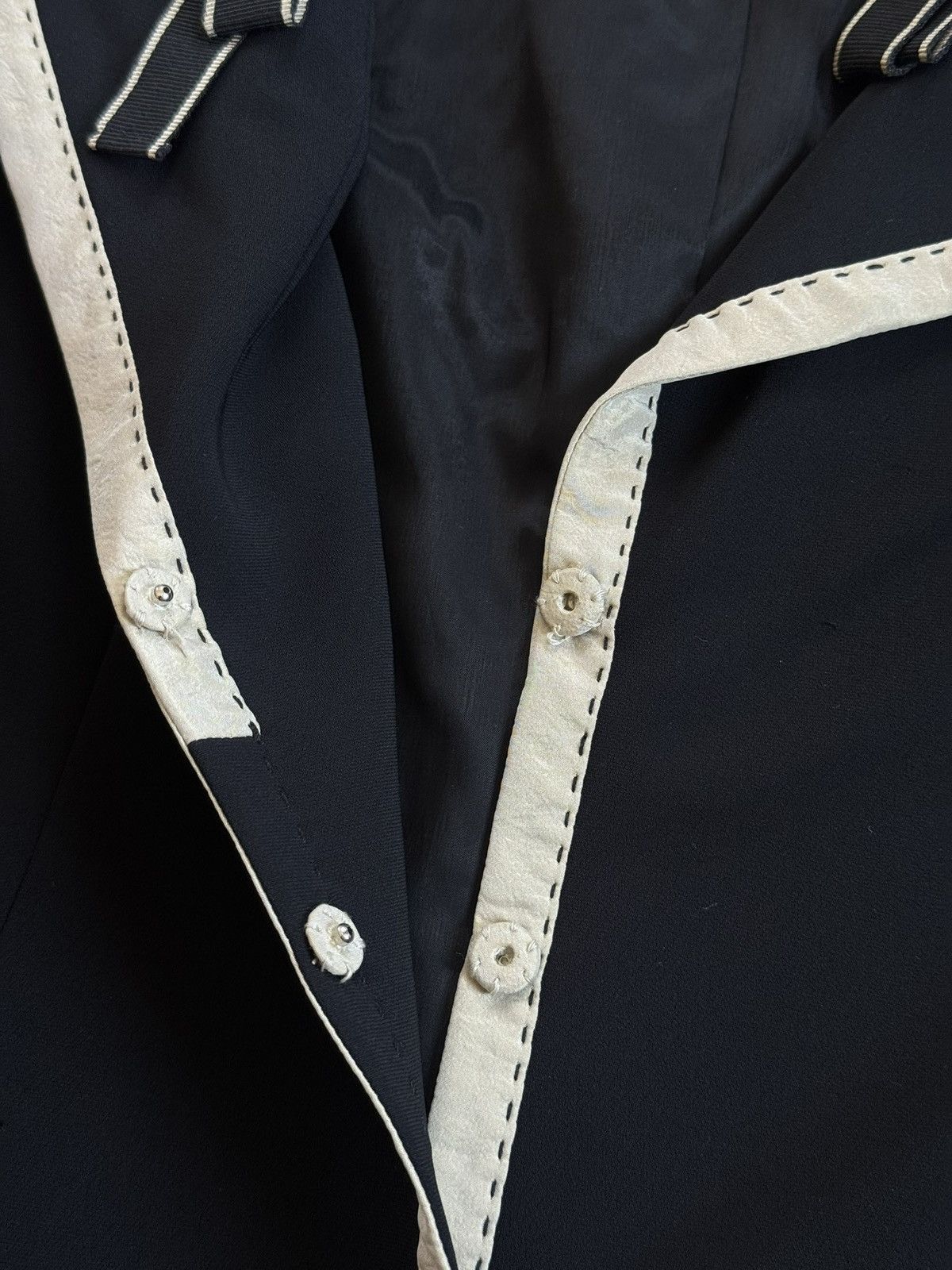 Moschino Moschino USA12/I46/F42 black blazer luxury jacket italy 🇮🇹 Size XL / US 12-14 / IT 48-50 - 6 Thumbnail