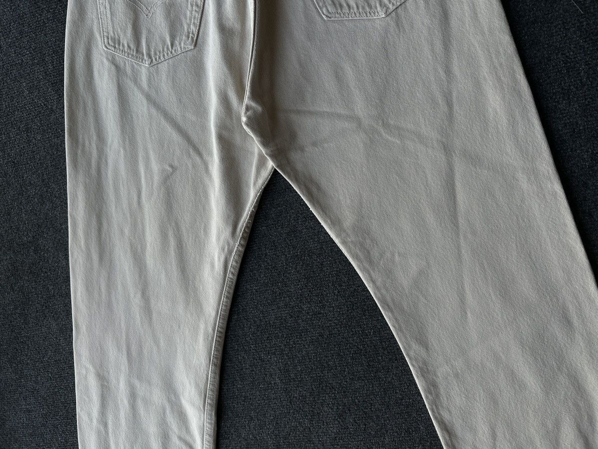 Levi's BEIGE 🚨VNTG USA MADE 90s Levis Jeans 501 y2k Denim Size US 32 / EU 48 - 13 Thumbnail