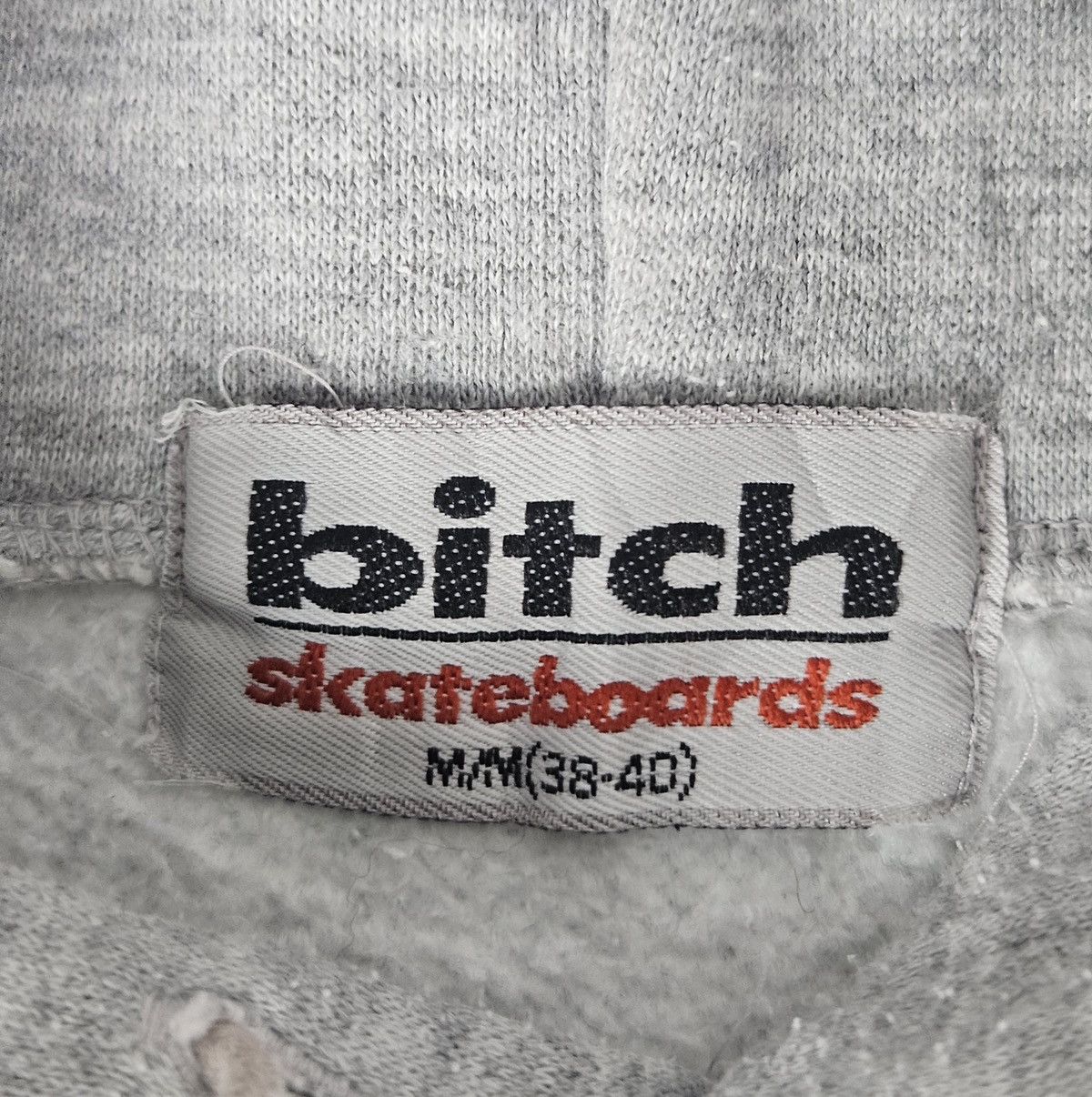 Hook-Ups Vintage Bitch Skateboard Streetwear 90s hoodie sweater Size US M / EU 48-50 / 2 - 4 Thumbnail