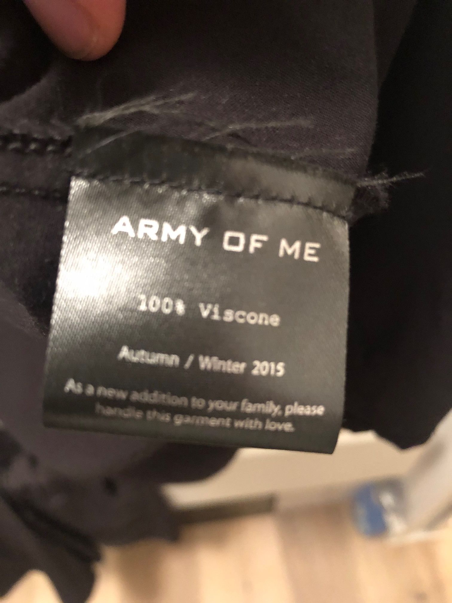 Army Of Me Army of Me designer black Shirt M medium Size US S / EU 44-46 / 1 - 6 Thumbnail