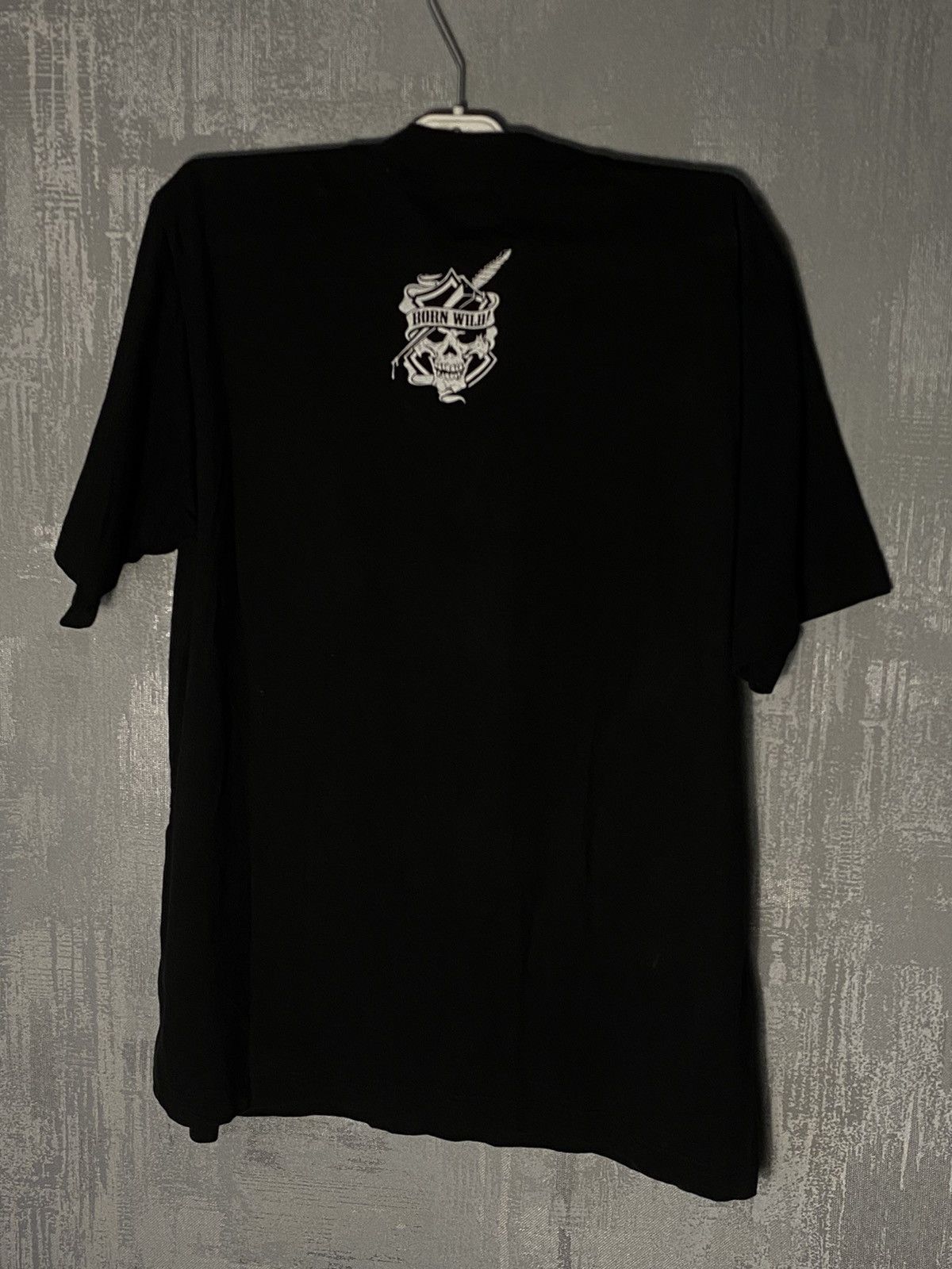 Other Vintage Fear No Evil Harley Davidson T-shirt Born Wild Size US XL / EU 56 / 4 - 5 Thumbnail