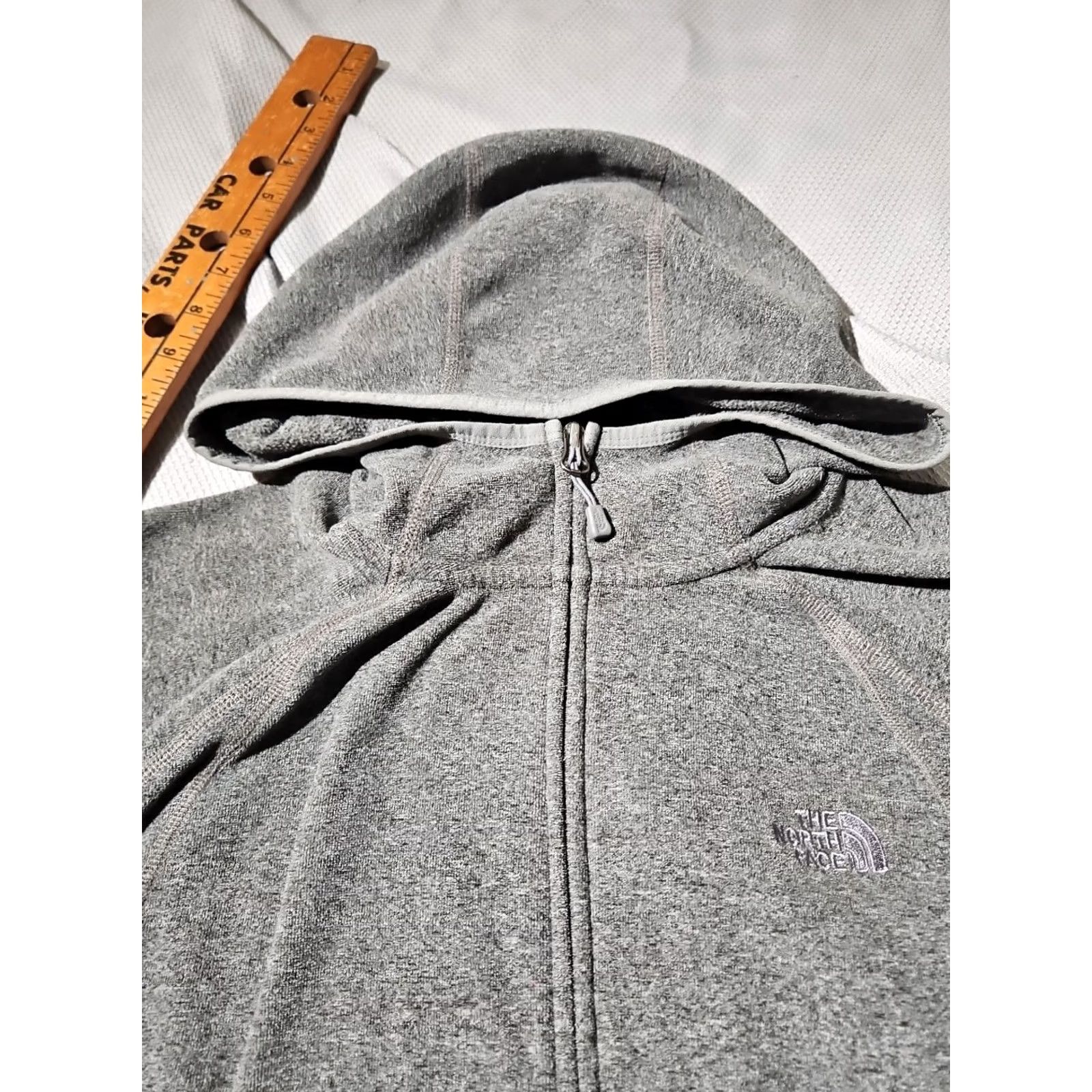 The North Face The North Face Hoodie Womens XL Gray Full Zip Outdoor Jacket Logo Pockets Size XL / US 12-14 / IT 48-50 - 6 Thumbnail