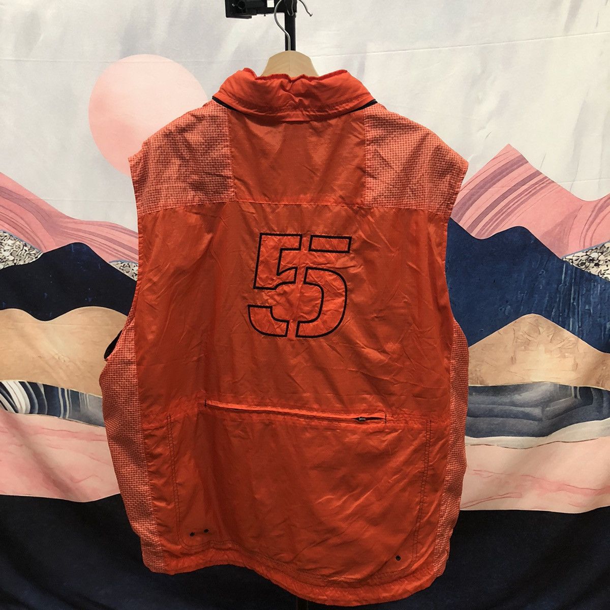 Triple 5 Soul × Vintage Vintage Triple Five Soul Multi-Pockets Tactical Vest Hip Hop Size US XL / EU 56 / 4 - 8 Thumbnail