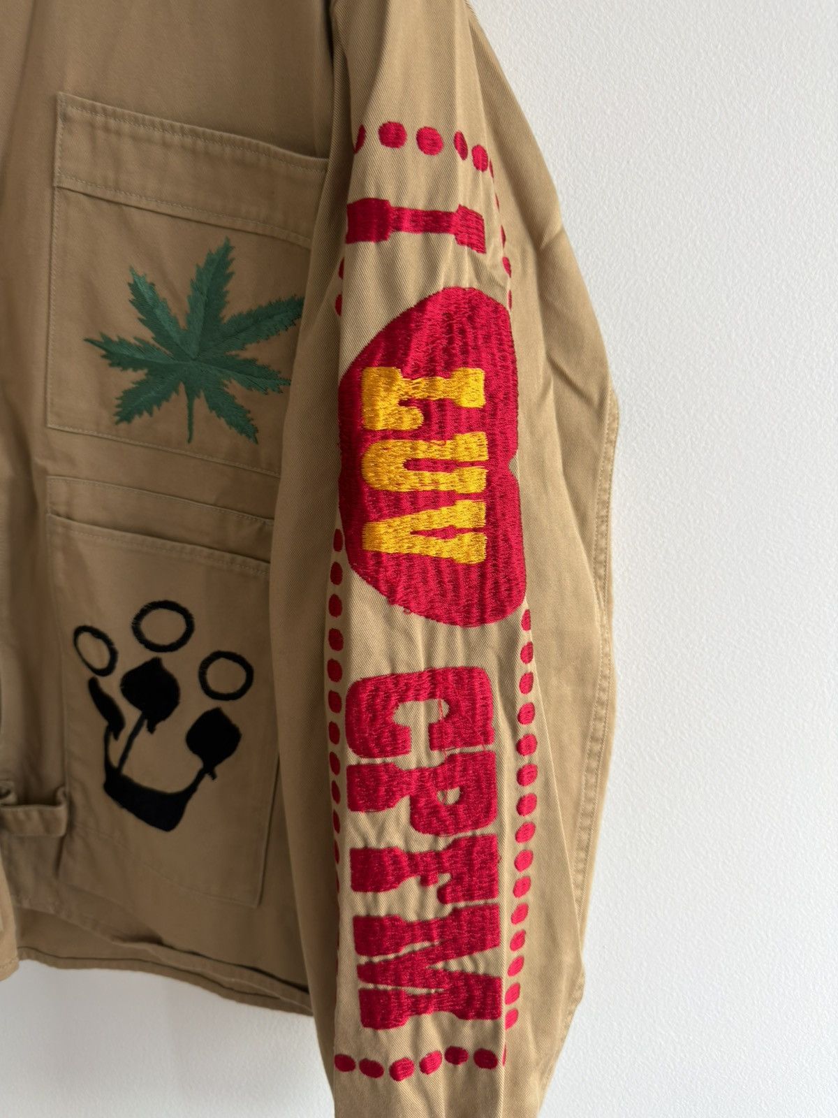 Cactus Plant Flea Market *RARE* CPFM HUMAN MADE KNOWLEDGE JACKET VEST EMBROIDERY Size US M / EU 48-50 / 2 - 2 Thumbnail