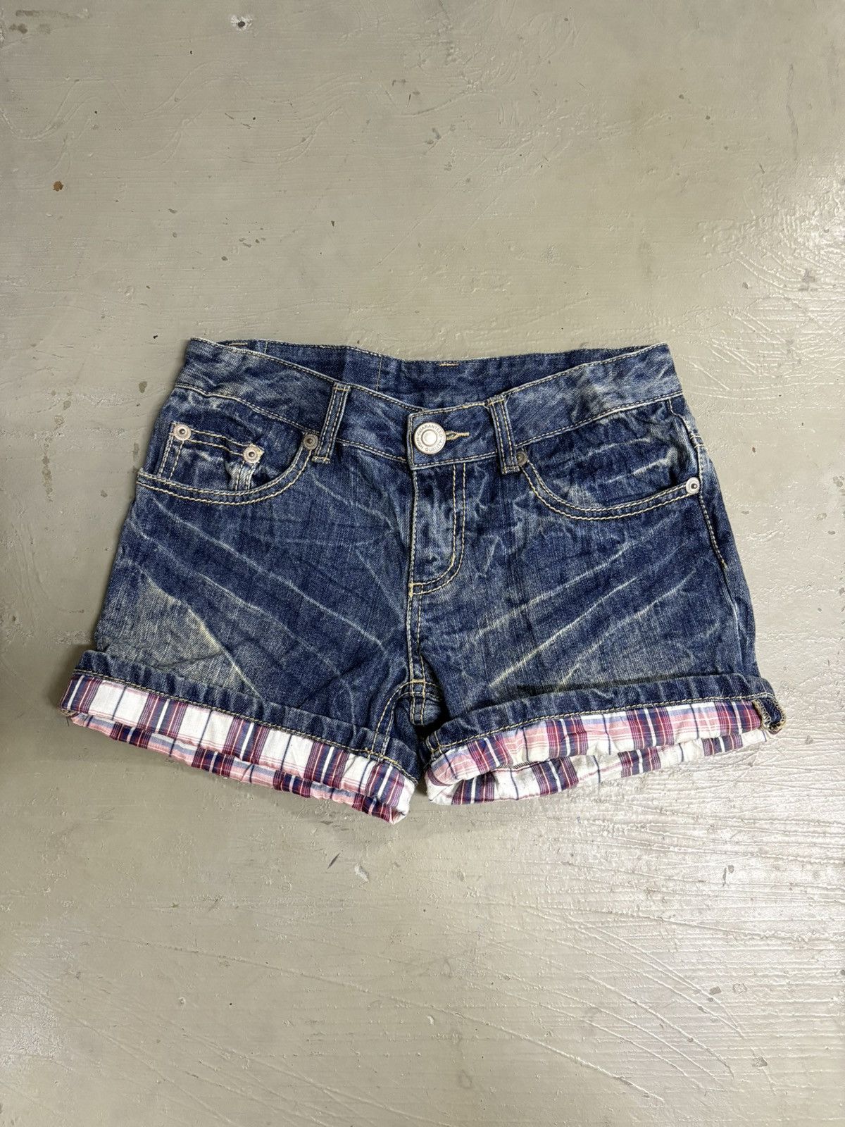 If Six Was Nine RNA H Naoto Acid Wash Japanese brand Denim shorts Size 29" - 1 Thumbnail