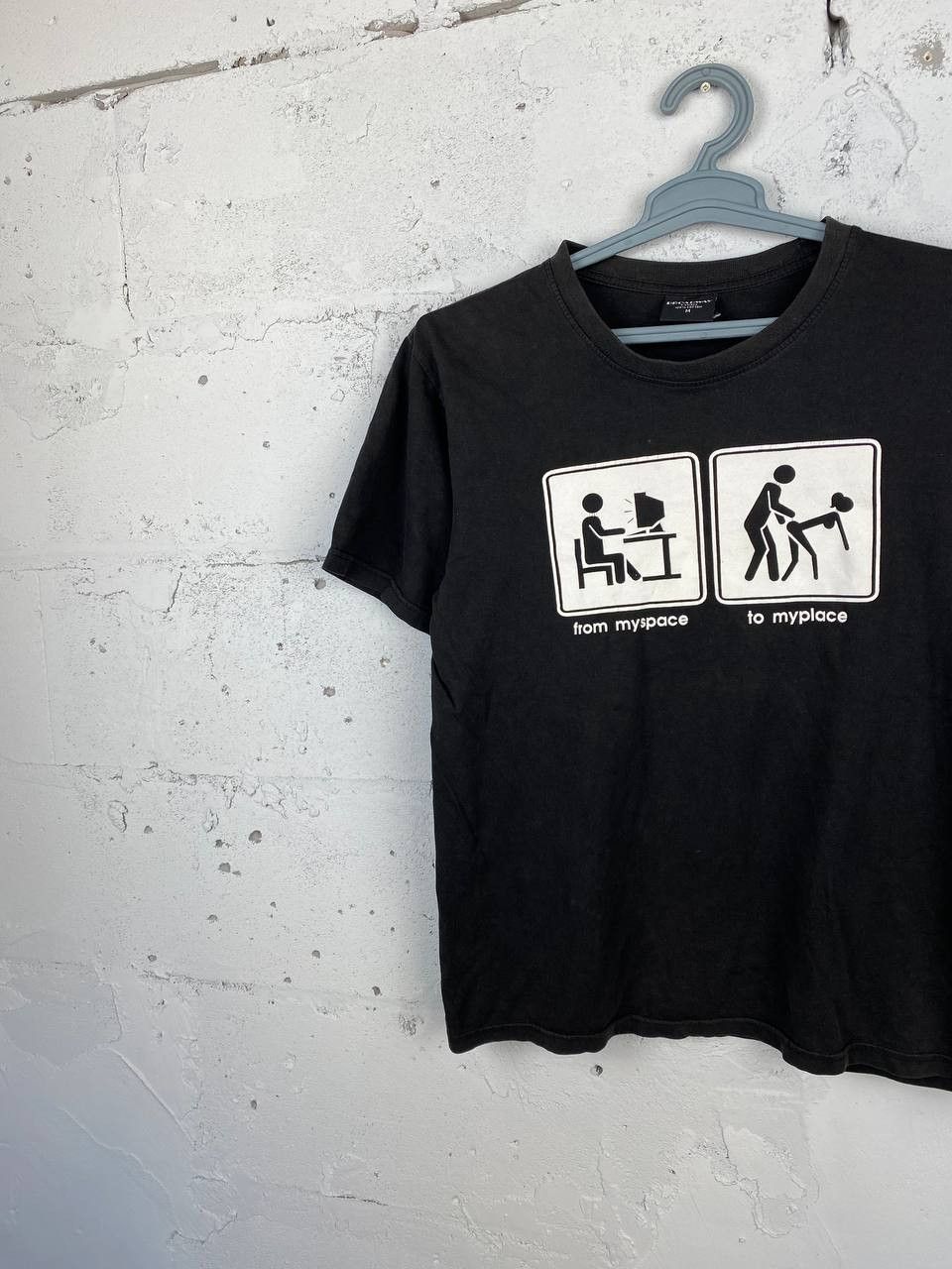 Vintage VINTAGE PARODY ART PORNSTAR MYSPACE TO MYPLACE Size US M / EU 48-50 / 2 - 2 Thumbnail