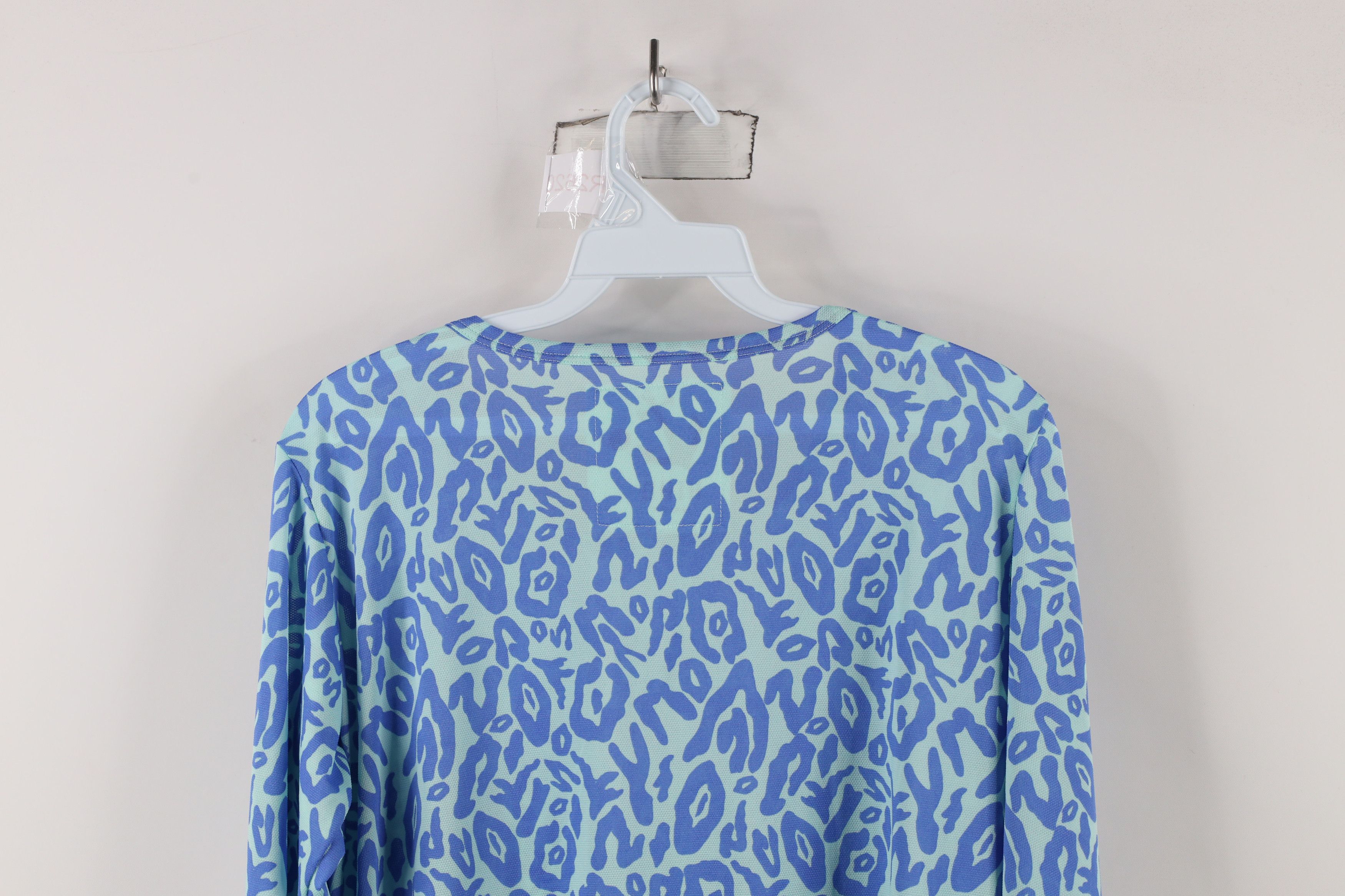 Vintage HiHo Lightweight Knit Long Sleeve Beach T-Shirt Polyester Size L / US 10 / IT 46 - 9 Thumbnail