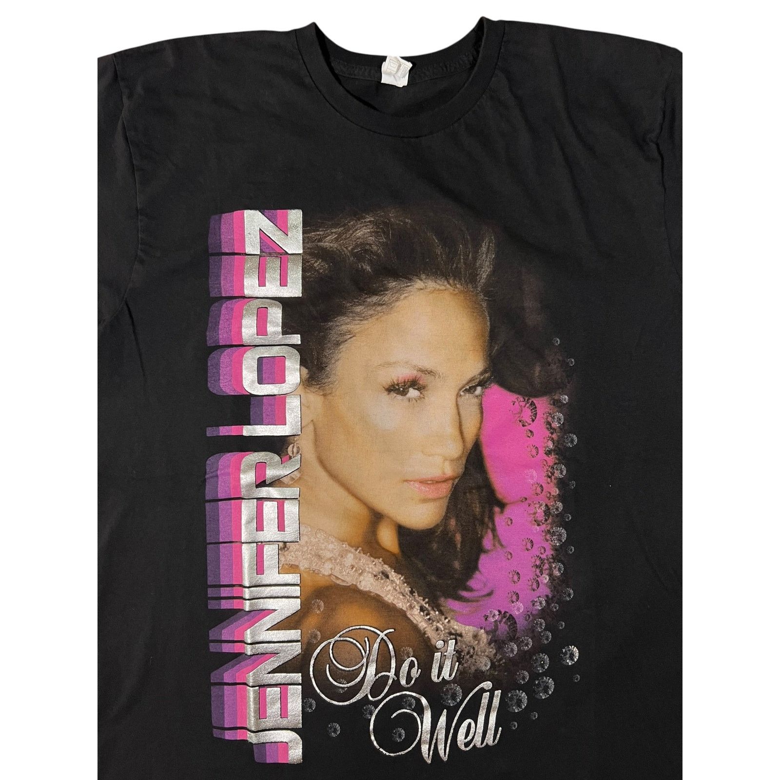 Band Tees × Vintage Vintage 2007 Jennifer Lopez JLo Do It Well tour tee (L) Size US L / EU 52-54 / 3 - 2 Thumbnail