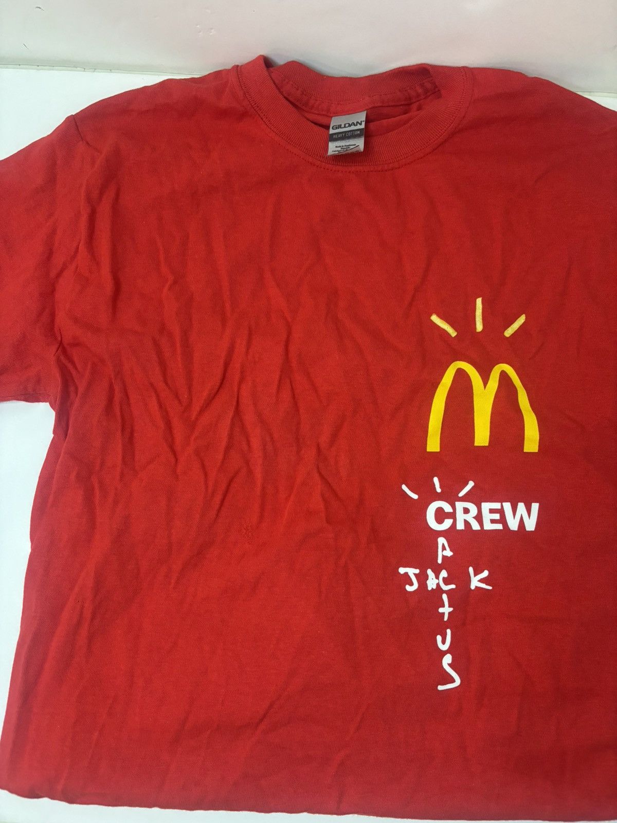 Travis Scott Travis Scott x McDonald's Crew T-shirt Size Small Size US S / EU 44-46 / 1 - 5 Thumbnail