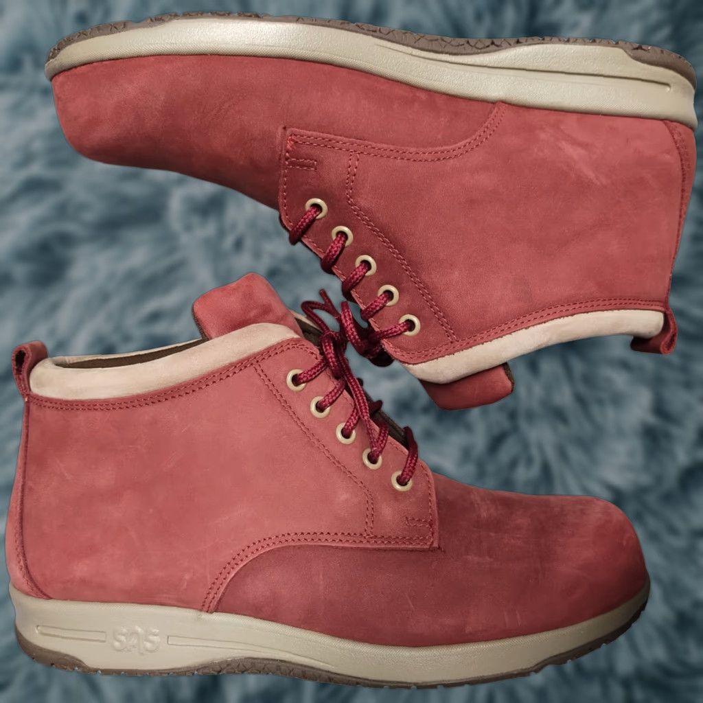 SAS SAS Gretchen Chukka Boots Womens Size 8.5 Multicolor Leather Slip Resistant Lace Up EUC Travel Workwear Casual SAS Tripad Boots Size US 9 / IT 39 - 1 Thumbnail
