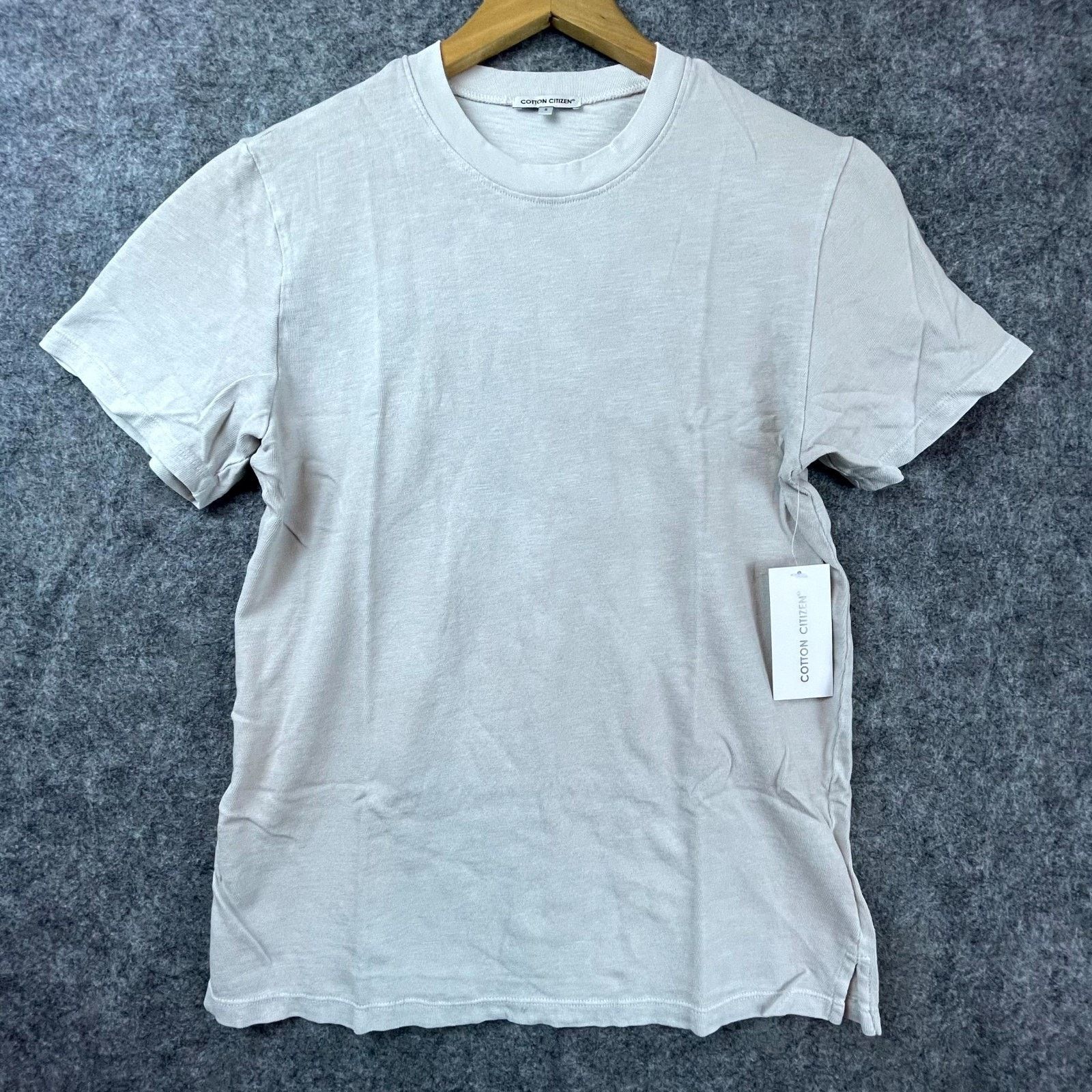 COTTONCITIZEN Cotton Citizen Presley T-Shirt Mens S Grey Short Sleeve USA Size US S / EU 44-46 / 1 - 1 Thumbnail