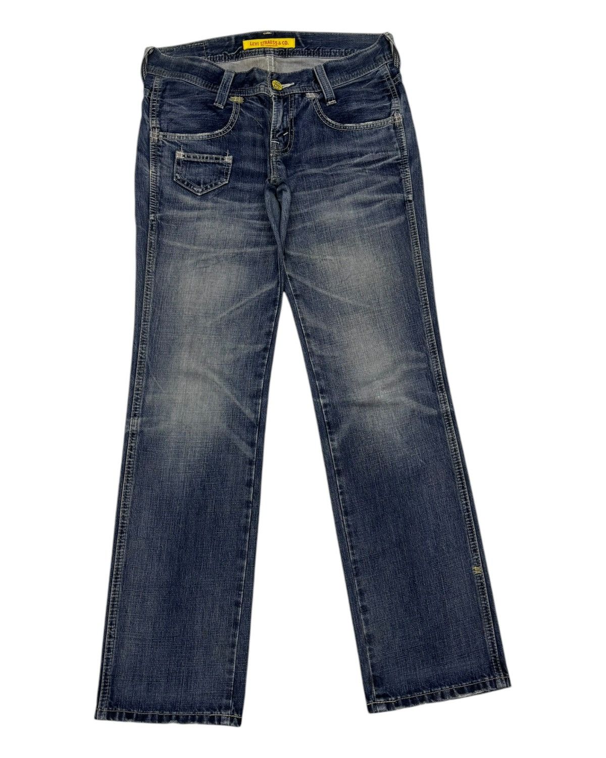 If Six Was Nine × JNCO × Levi's 🔥Levis Strauss & Co Nice Faded Denim Jeans Size US 30 / EU 46 - 3 Thumbnail
