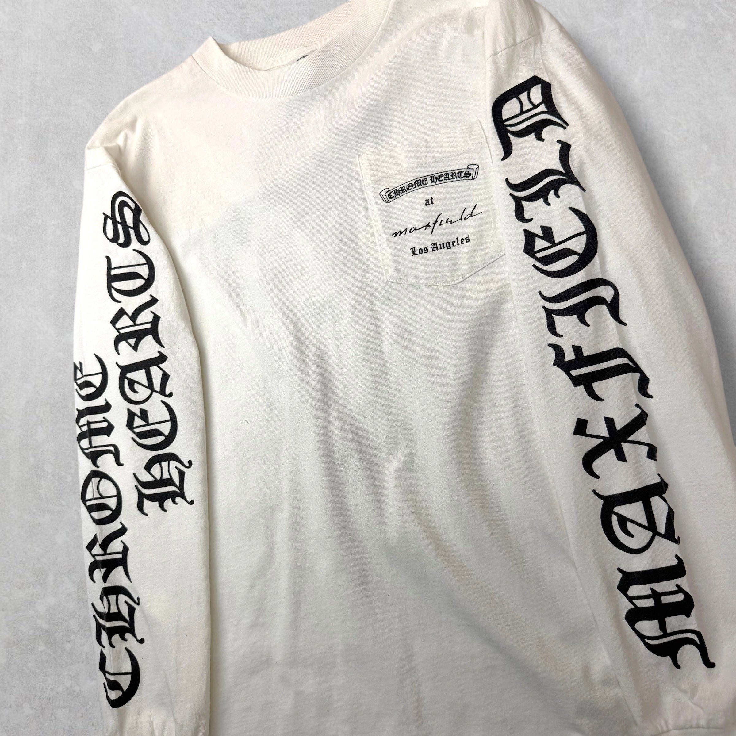 Chrome Hearts Vintage Chrome Hearts Maxfield Dagger L/S L Size US L / EU 52-54 / 3 - 3 Thumbnail