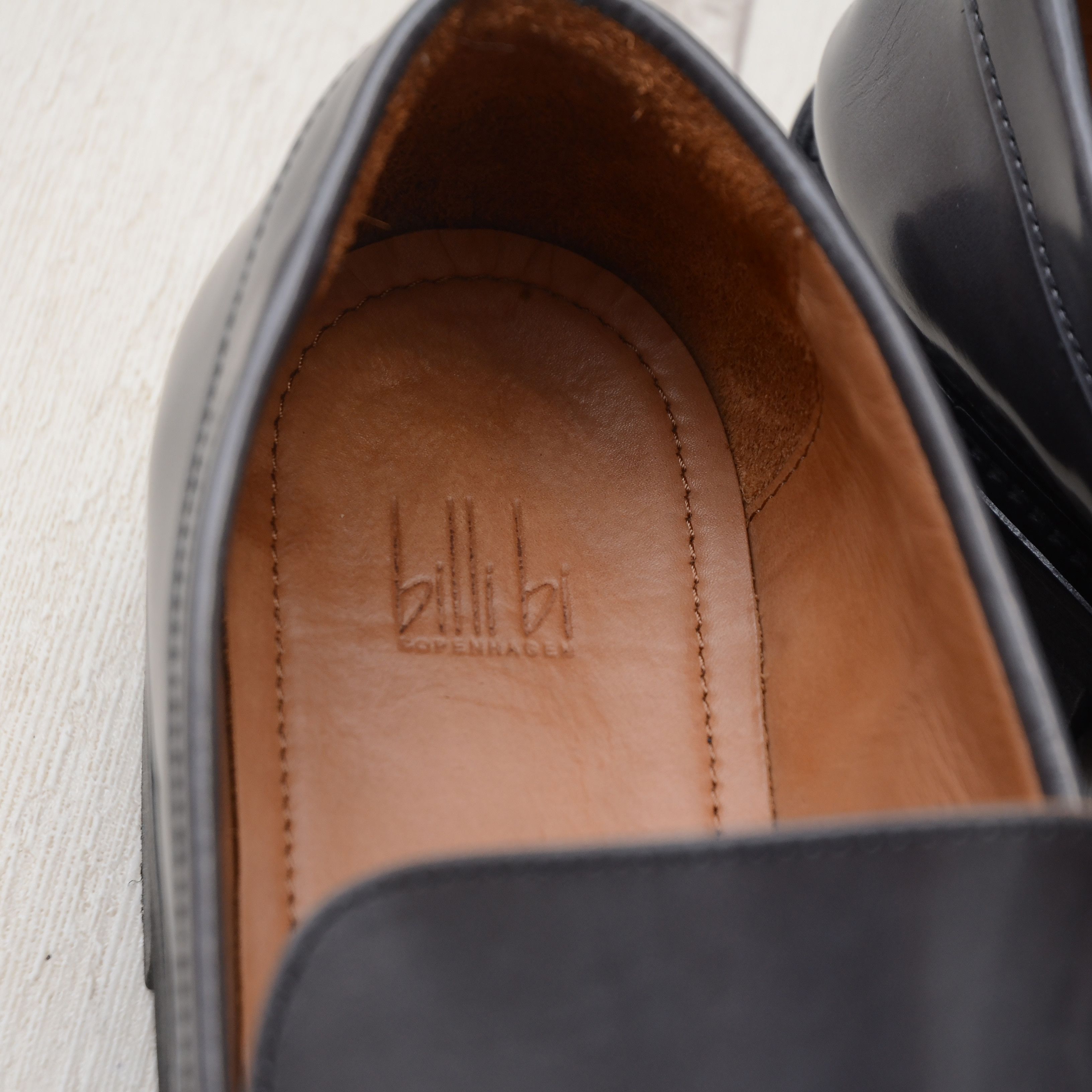 Billi Bi Billi Bi Copenhagen EU 42 Leather Loafers Slip-On Shoes Size US 12 / IT 42 - 20 Thumbnail