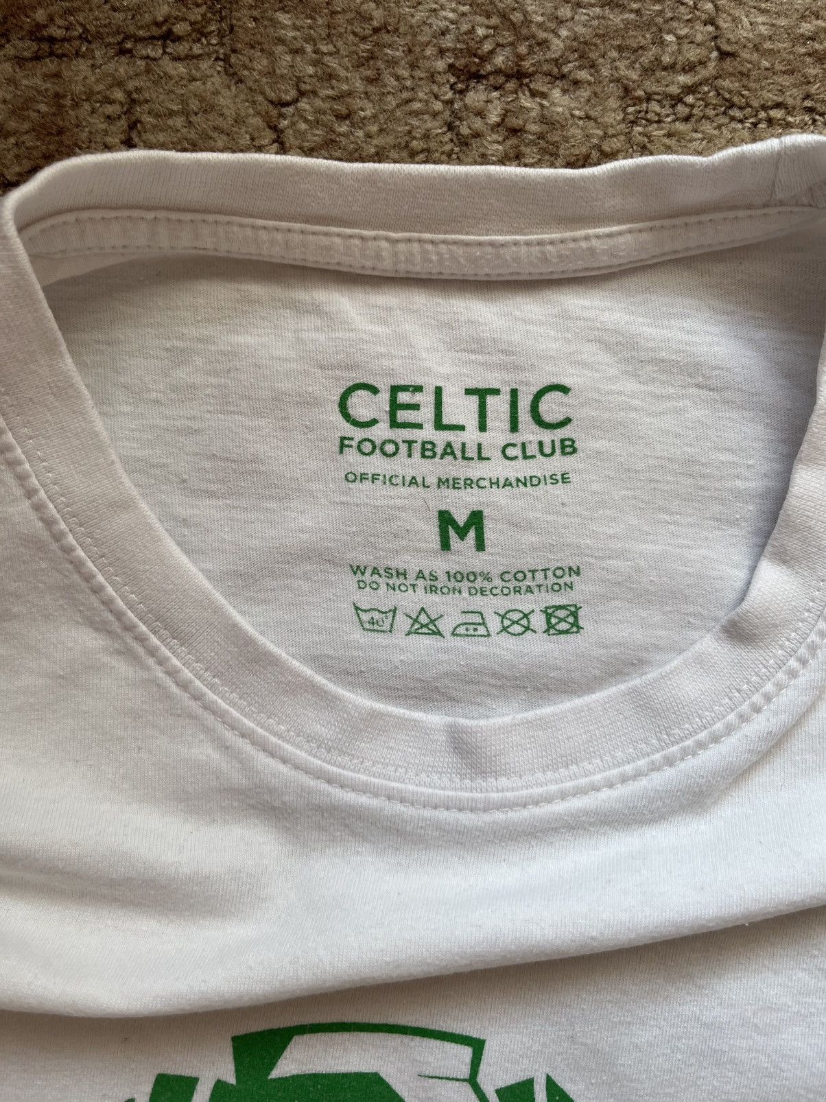 Vintage FC Celtic 2021/22 Champions "We Never Stop" Fans Tee Size US M / EU 48-50 / 2 - 6 Thumbnail