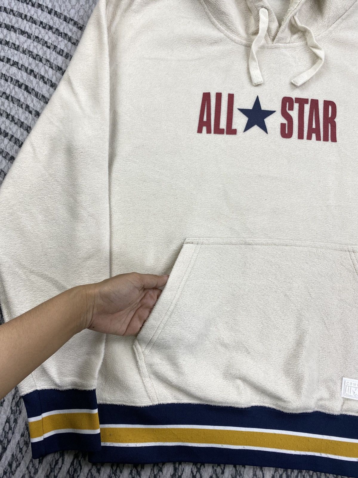 Converse Vintage Converse All Star Fleece Sweatshirt Hoodie Size US M / EU 48-50 / 2 - 5 Thumbnail