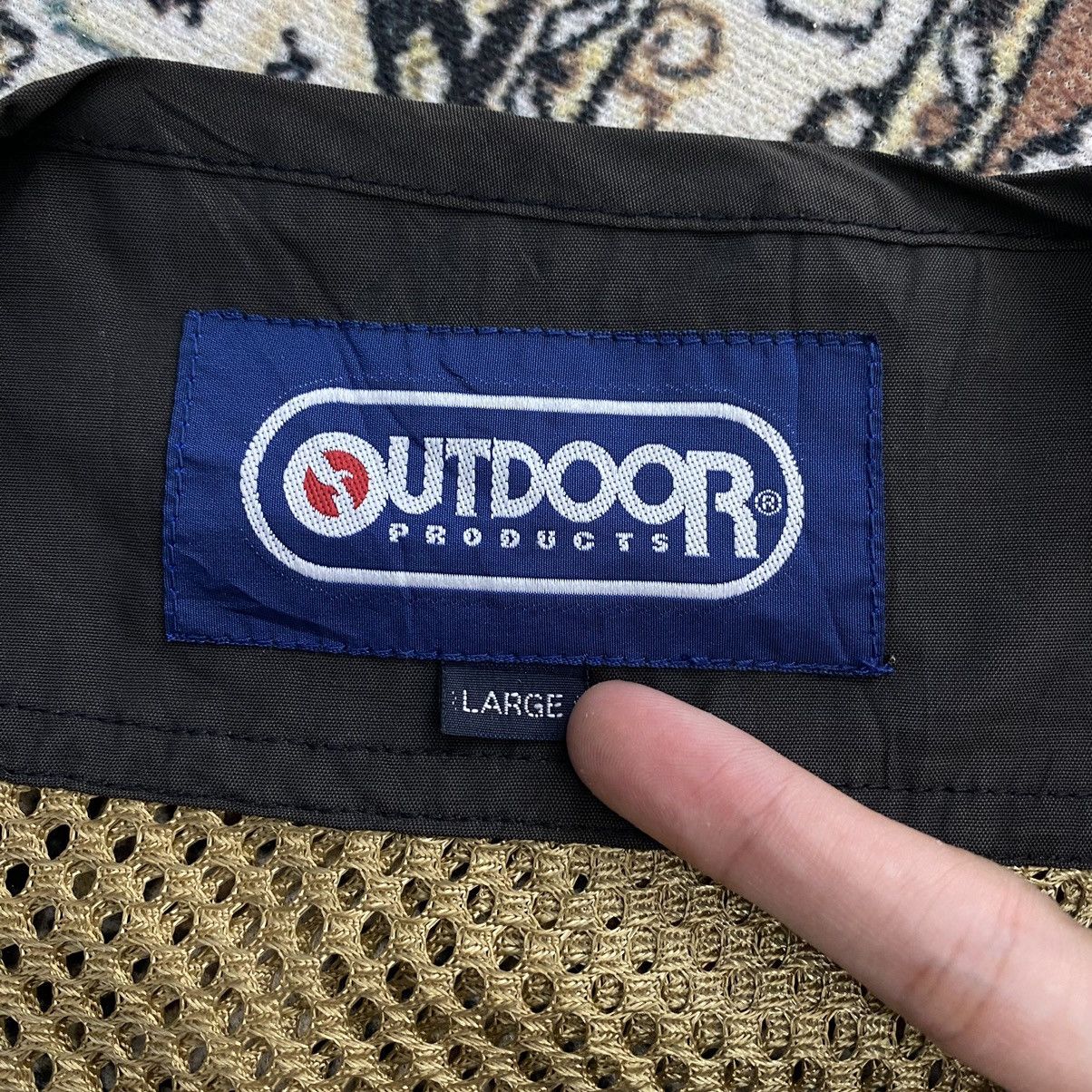 Vintage Vintage 90s OUTDOOR PRODUCT Outdoor Hiking Fishing Tactical Size US L / EU 52-54 / 3 - 3 Thumbnail