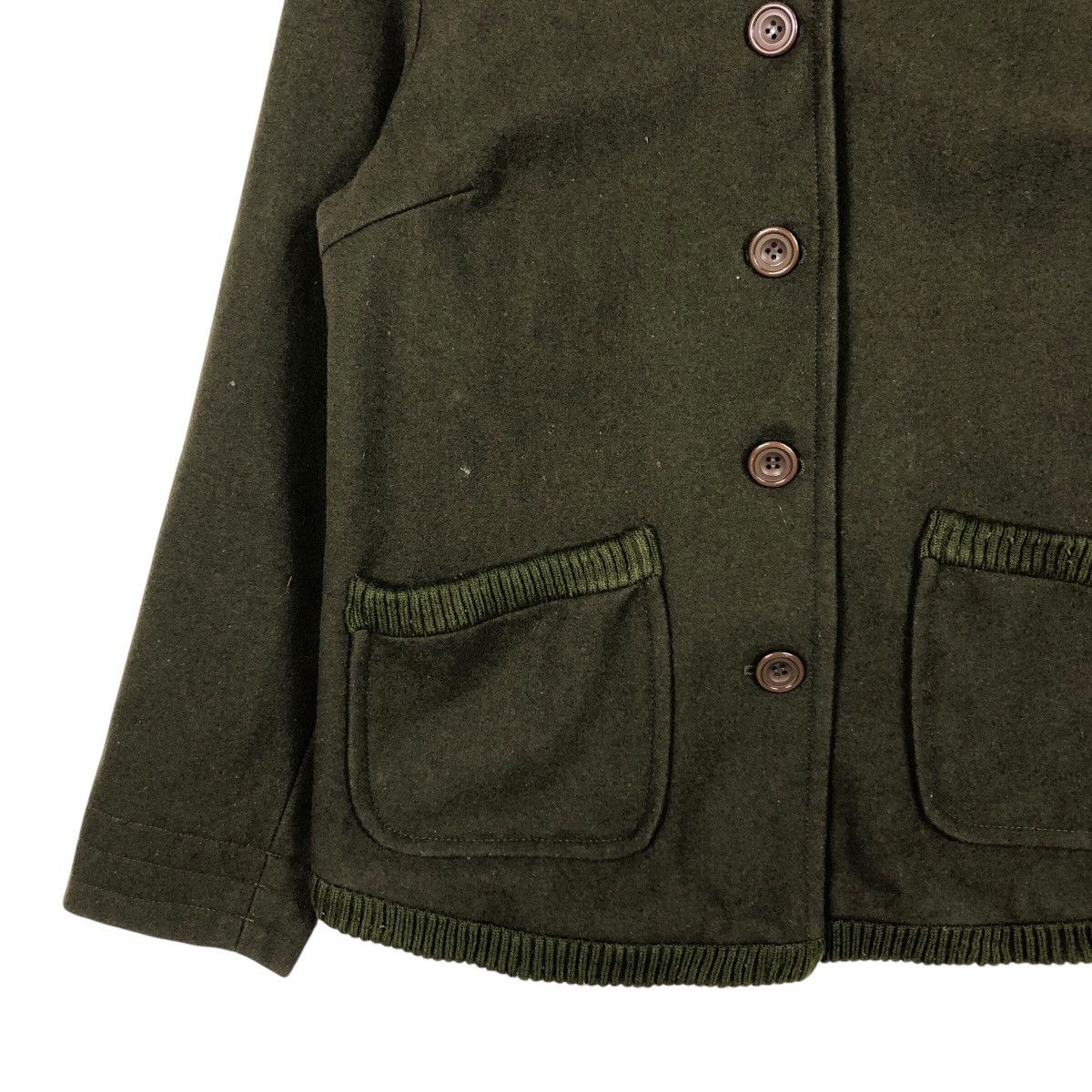 Japanese Brand Vintage Wool Button Jacket Military Sab Street Issey Miyake Size US M / EU 48-50 / 2 - 5 Thumbnail