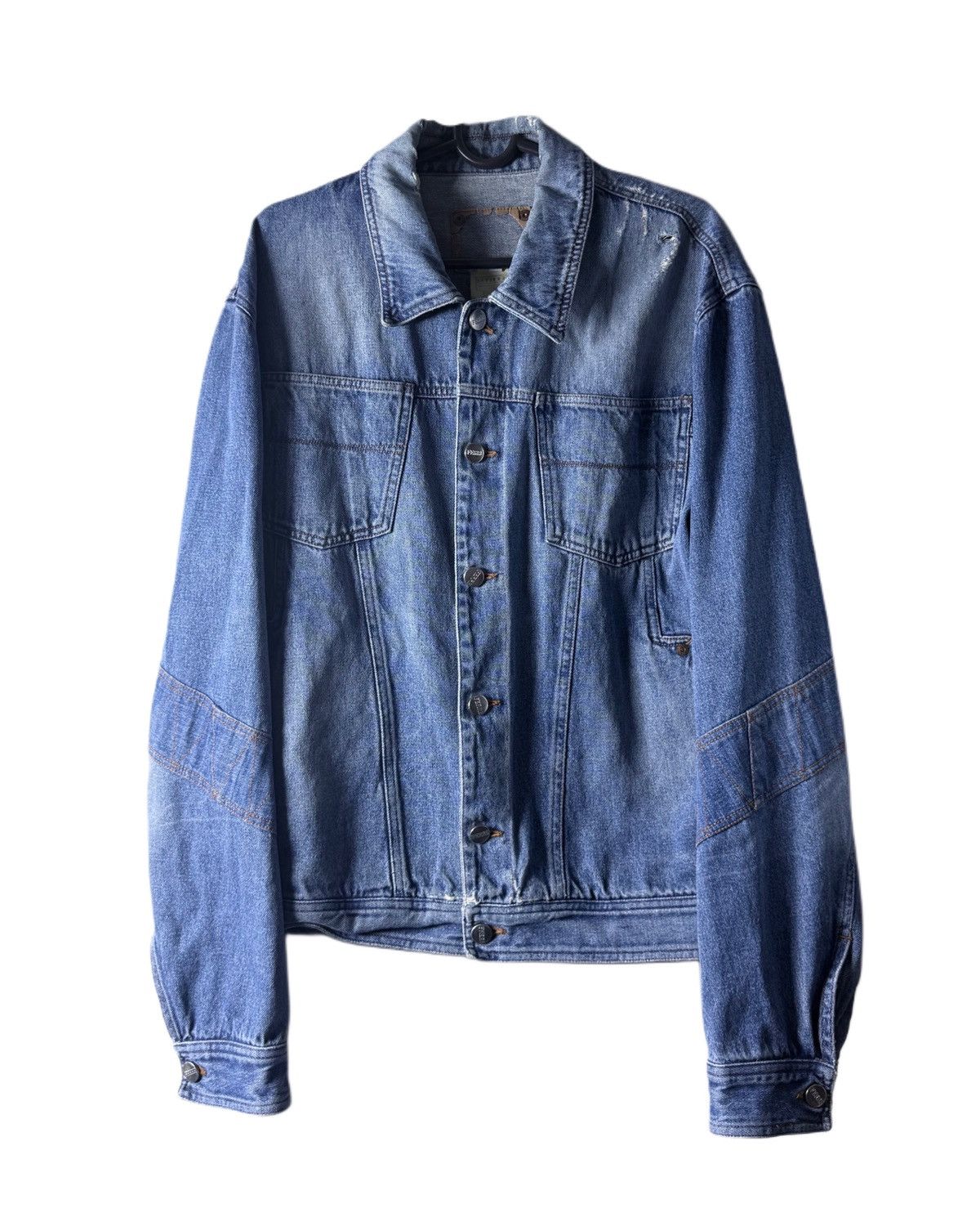 Gianfranco Ferre GIANFRANCO FERRE Denim Jacket Size US XL / EU 56 / 4 - 1 Thumbnail