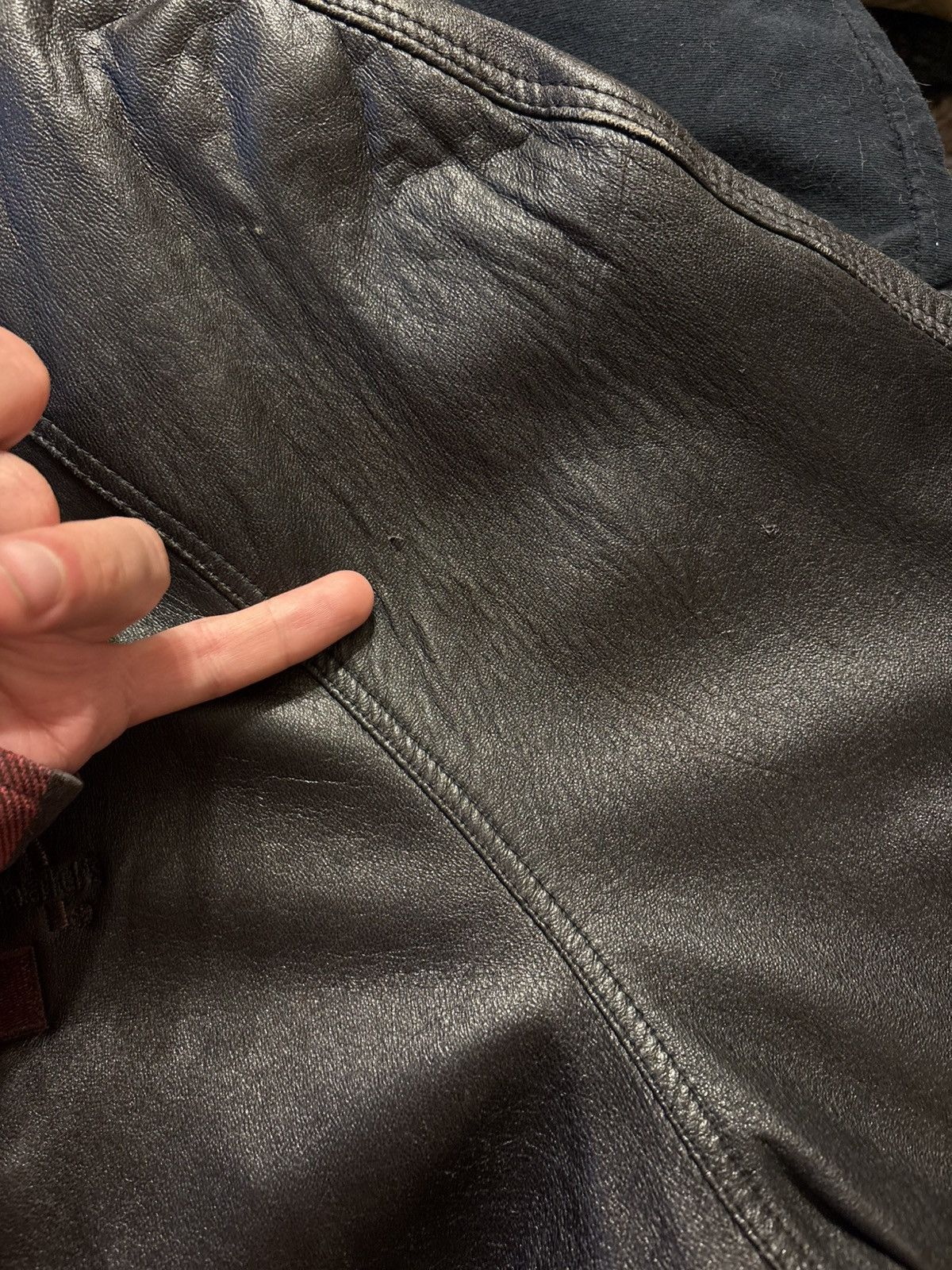 Vintage Vintage McDonald’s Leather Jacket 90’s Soviet Union Grail Size US L / EU 52-54 / 3 - 8 Thumbnail