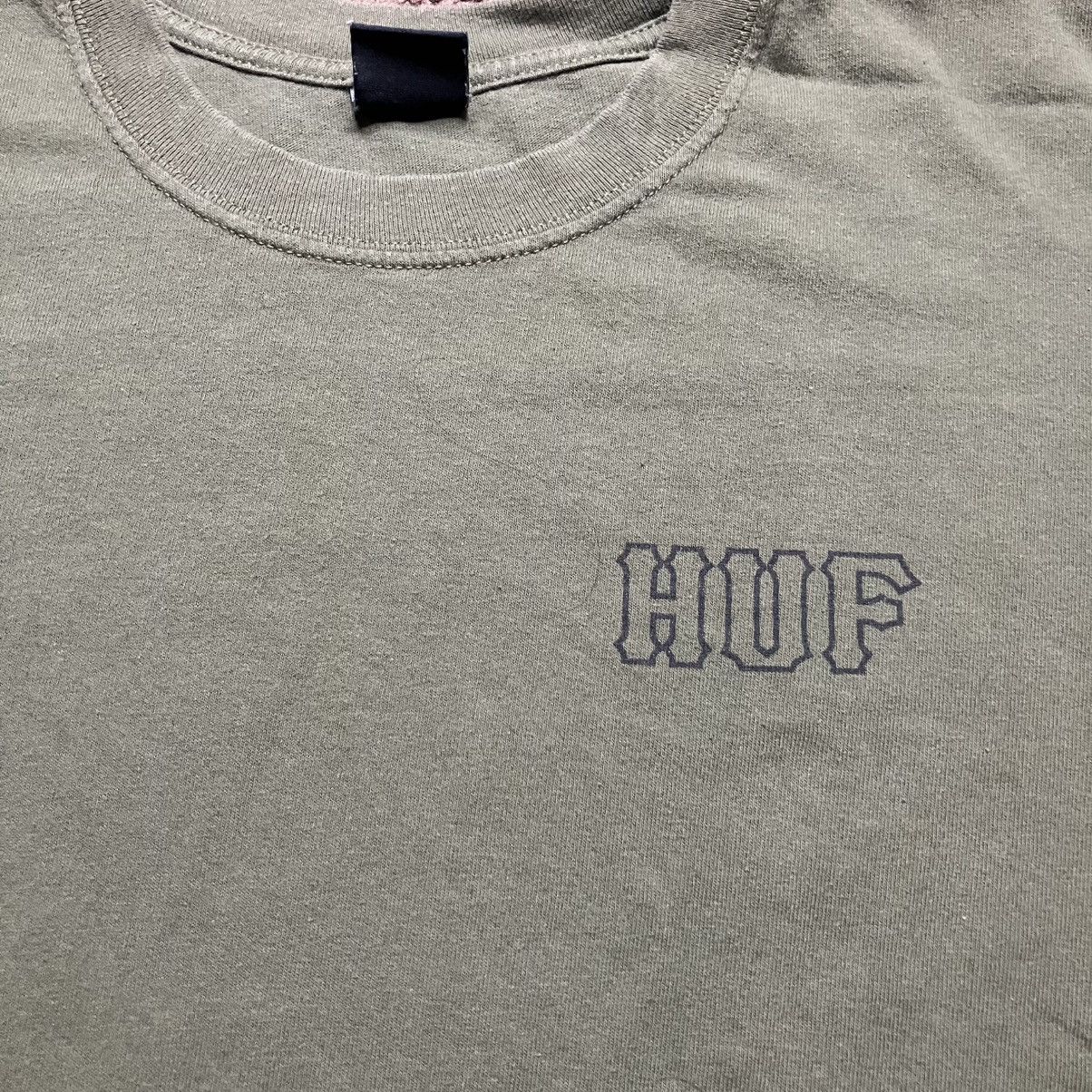Huf Hur Worldwide Double Sided Graphic T Shirt Size US M / EU 48-50 / 2 - 4 Thumbnail
