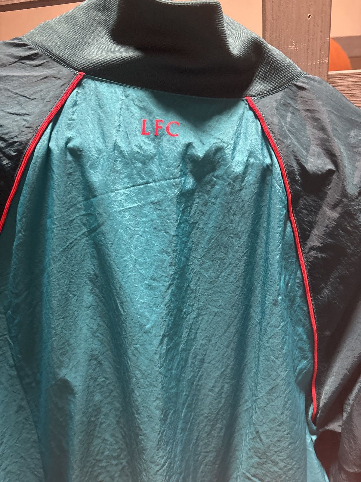 Nike × Vintage Liverpool track top, Turquoise/Orange Size US L / EU 52-54 / 3 - 4 Thumbnail