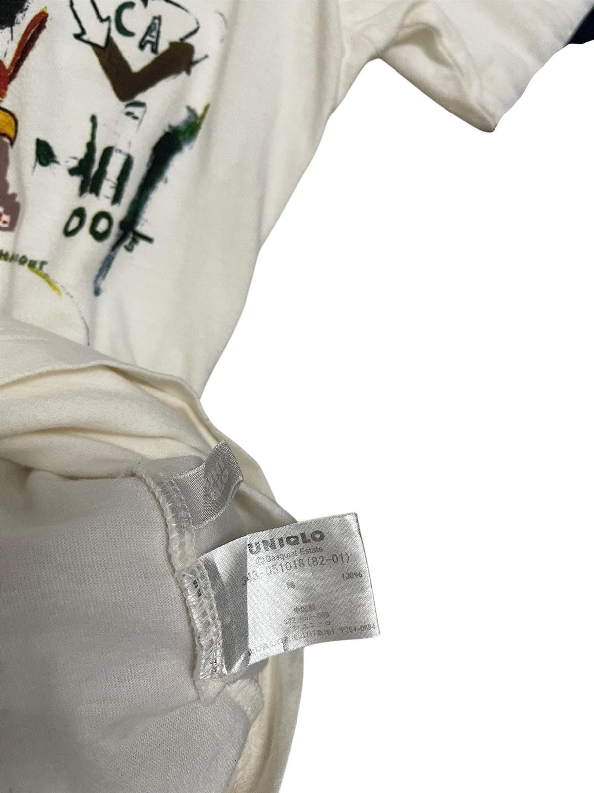 Jean-Michel Basquiat Uniqlo UT x Jean-Michel Basquiat Pop Art Ringer Tee Size US L / EU 52-54 / 3 - 7 Thumbnail