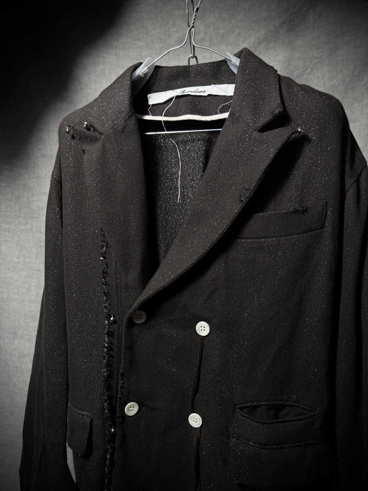 Midorikawa Midorikawa 24AW Glitter Nel Damage Coat Size US L / EU 52-54 / 3 - 2 Thumbnail