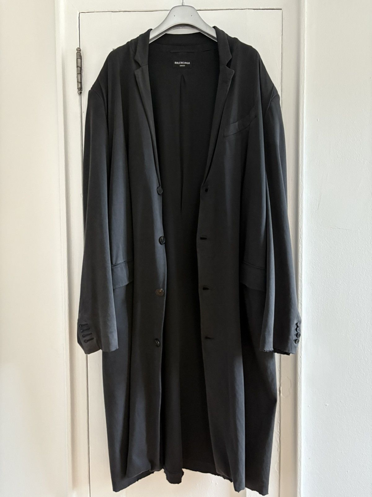 Balenciaga Balenciaga Tailored Coat Size US XXL / EU 58 / 5 - 11 Thumbnail