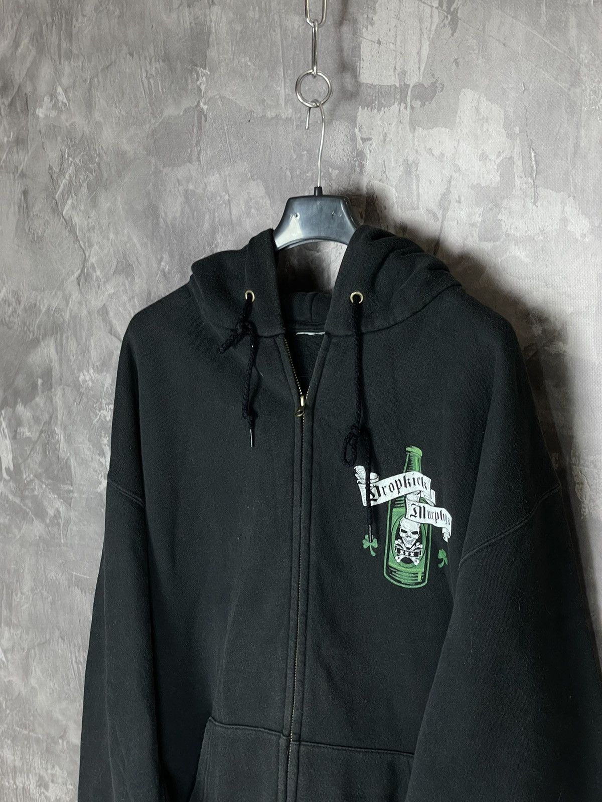 Band Tees × Vintage Vintage Dropkick Murphys Hoodie Washed Boxy Punks Folk Size US L / EU 52-54 / 3 - 12 Thumbnail