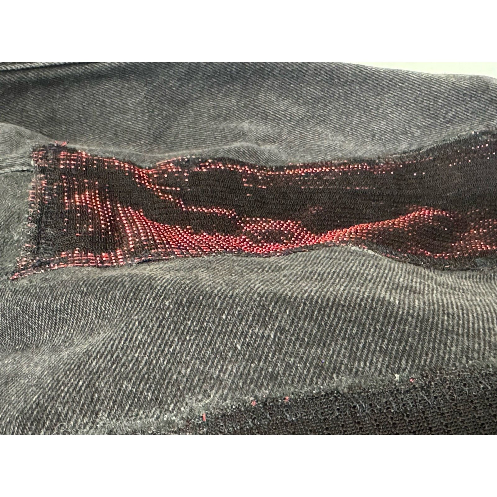 Zara Steven ZHU Deep House Electronic Music Upcycled Denim Jacket Size L / US 10 / IT 46 - 13 Thumbnail