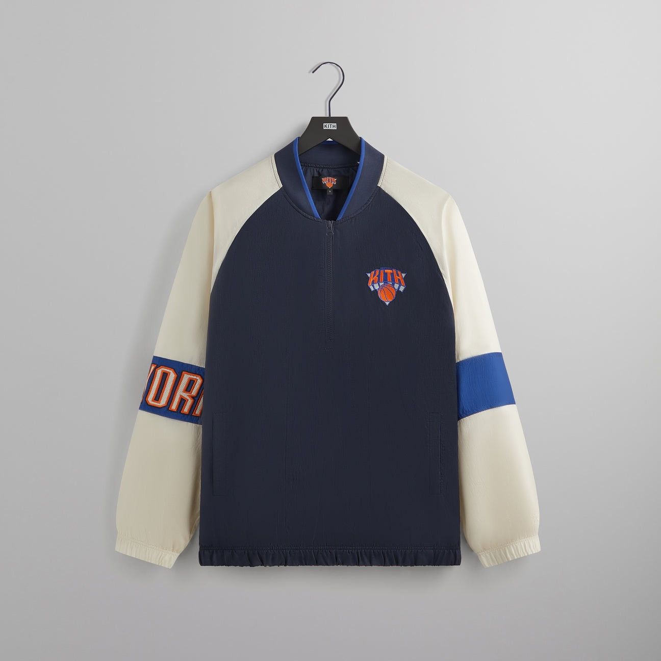 Kith Kith for the New York Knicks Nylon Quarter Zip Nocturnal XL Size US XL / EU 56 / 4 - 1 Thumbnail