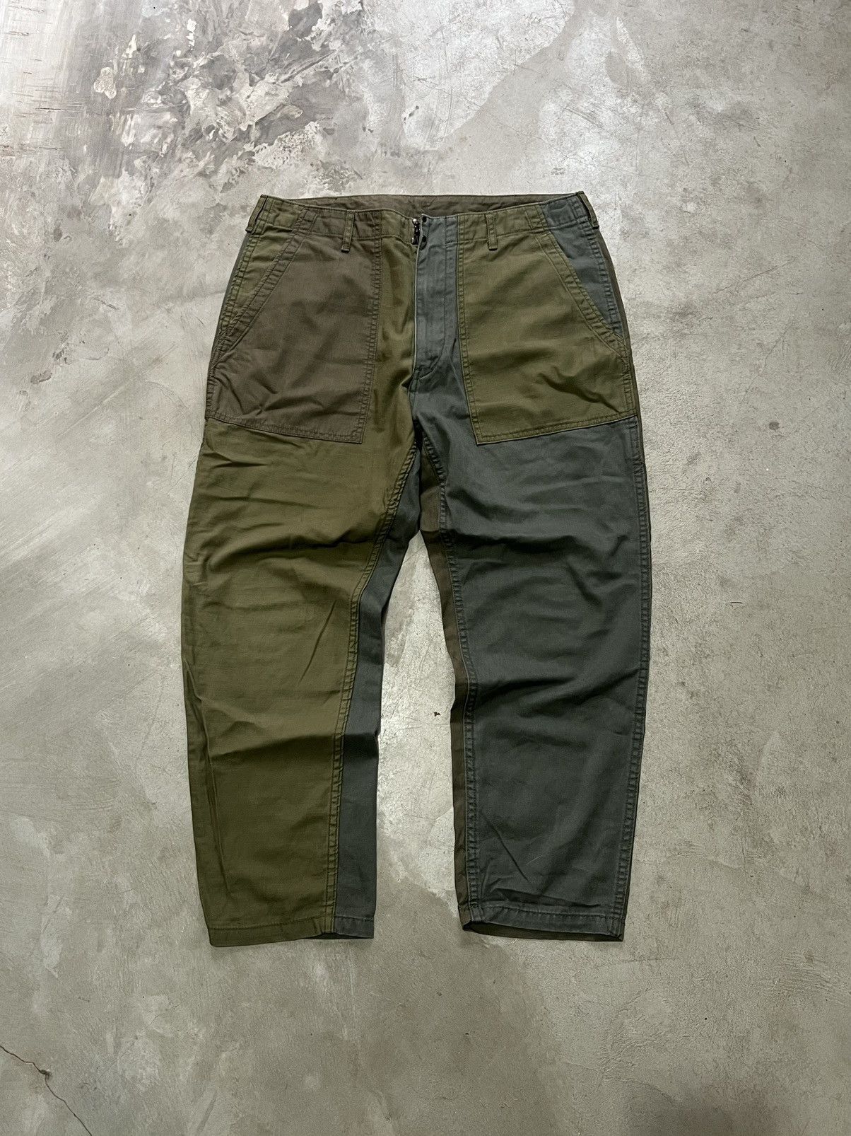 Sage De Cret Japan Multi Fabric Military Trouser Pants