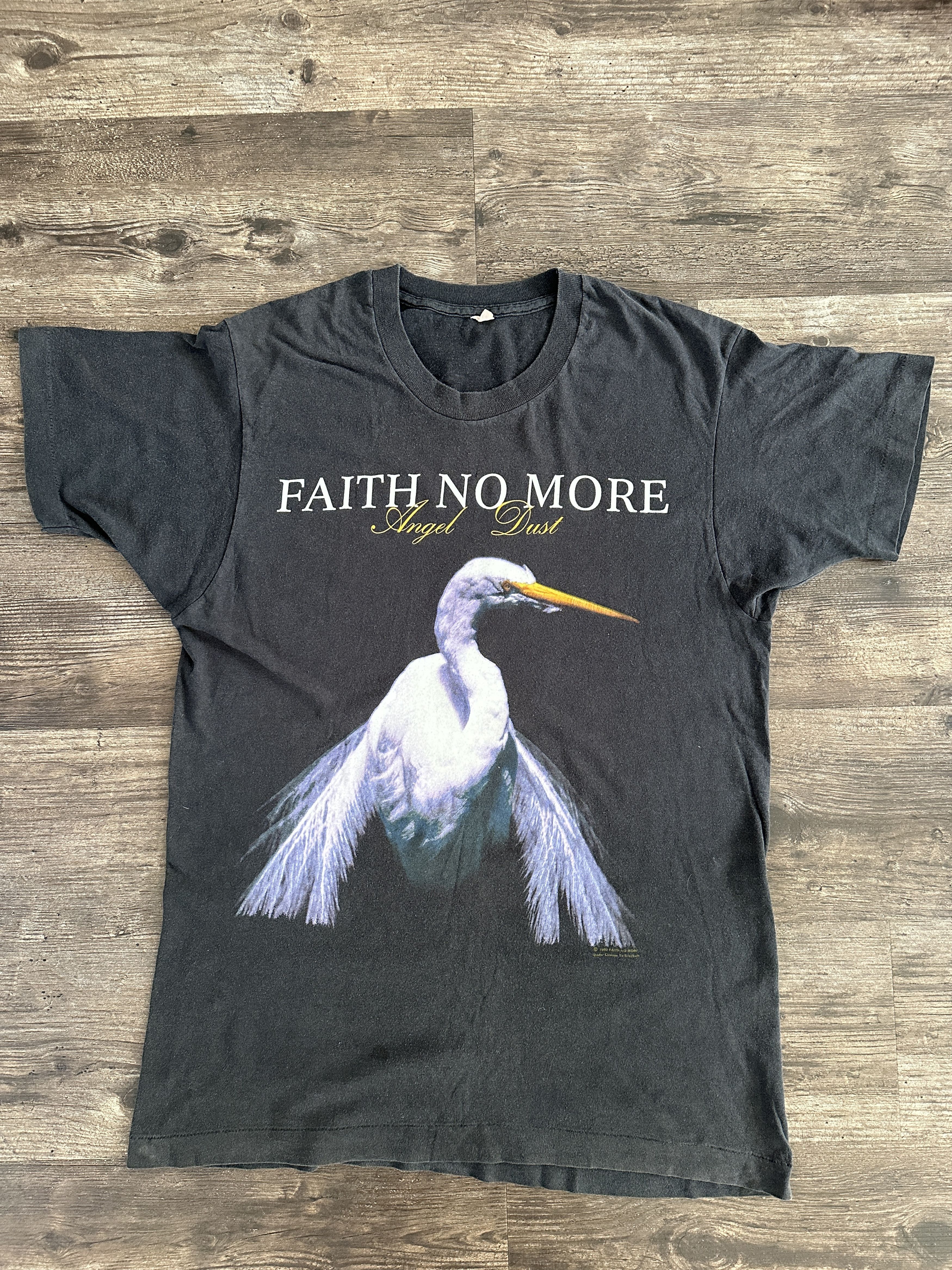 Band Tees Vintage 90s Faith No More Angel Dust Band t-shirt Size US L / EU 52-54 / 3 - 1 Thumbnail