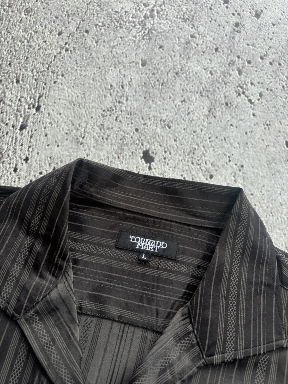 Tornado Mart Tornado mart stripe shirt Size US L / EU 52-54 / 3 - 5 Thumbnail