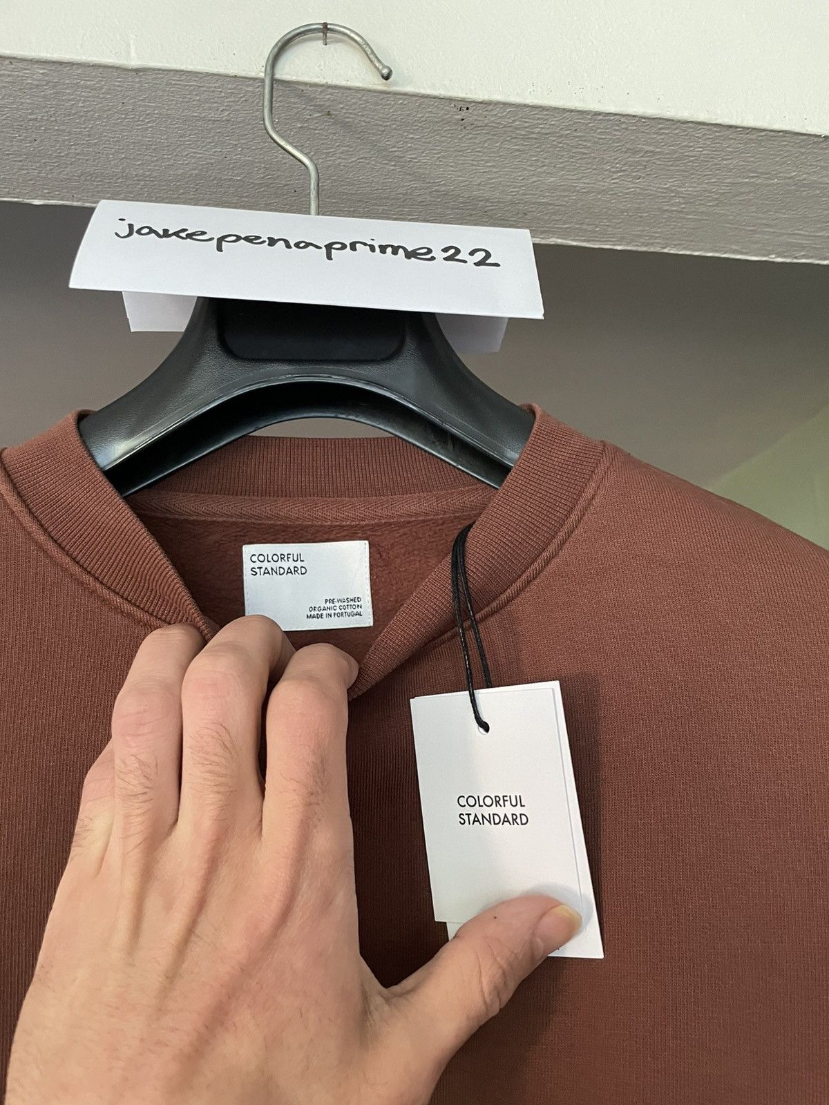 Colorful Standard Colorful Standard Oversized Sweatshirt Cinnamon Size US XS / EU 42 / 0 - 3 Thumbnail