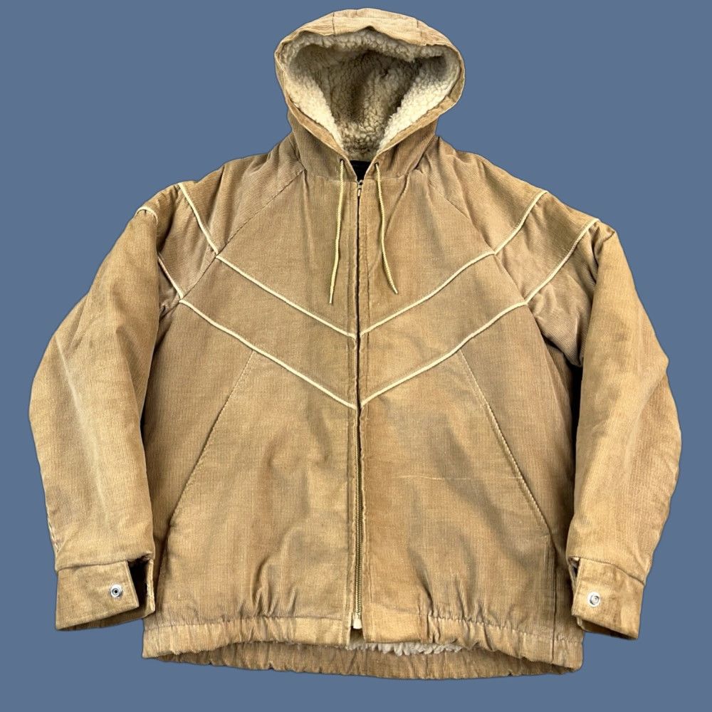 Vintage **Vintage JC Penney Mens Medium Corduroy Faux Fur Hooded 70s Jacket** User: Vintage JC Penney Mens Medium Corduroy Faux Fur Hooded 70s Jacket Size US M / EU 48-50 / 2 - 1 Thumbnail