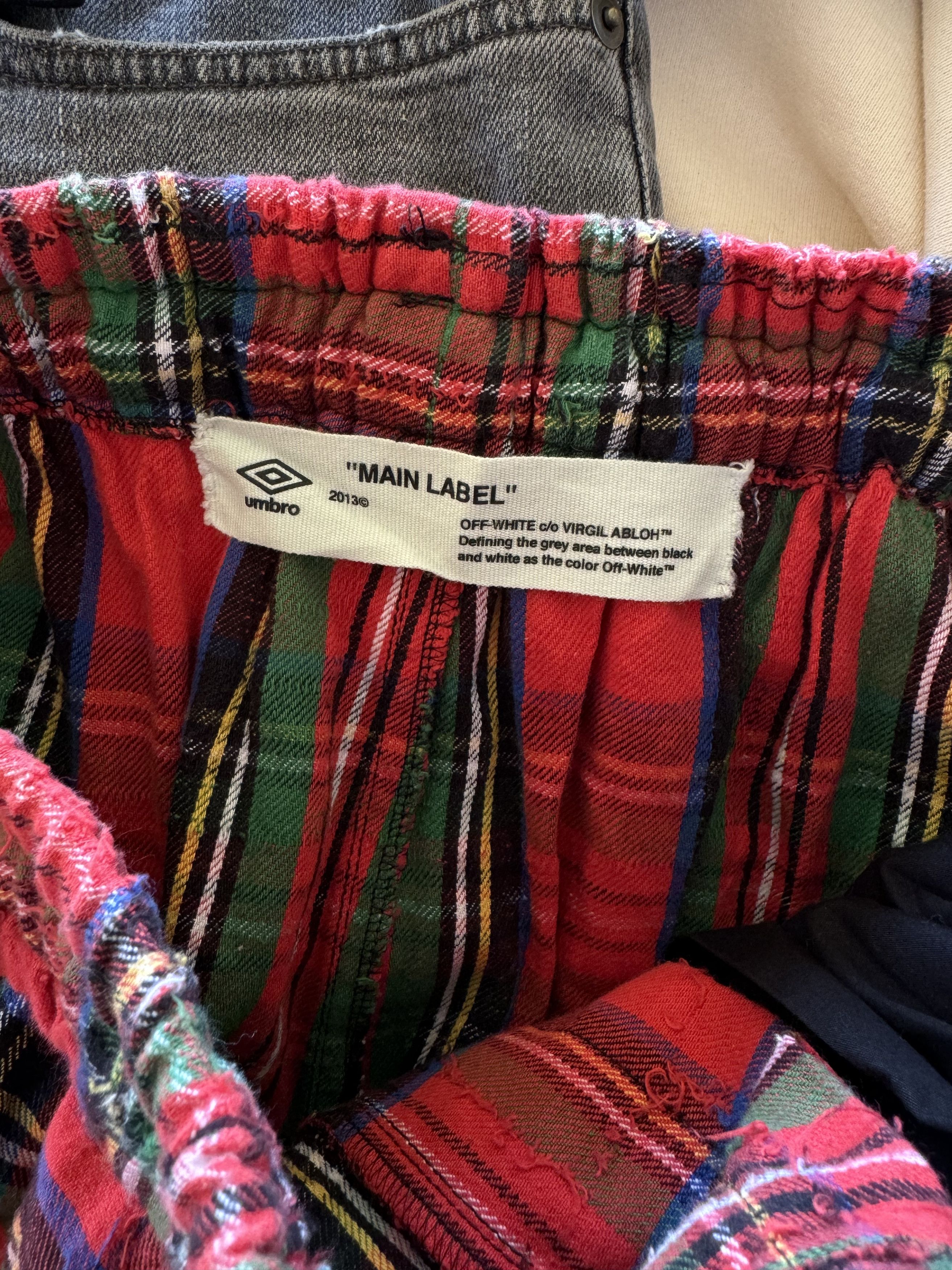 Off-White Off White x Umbro Plaid Pants Size US 30 / EU 46 - 7 Thumbnail