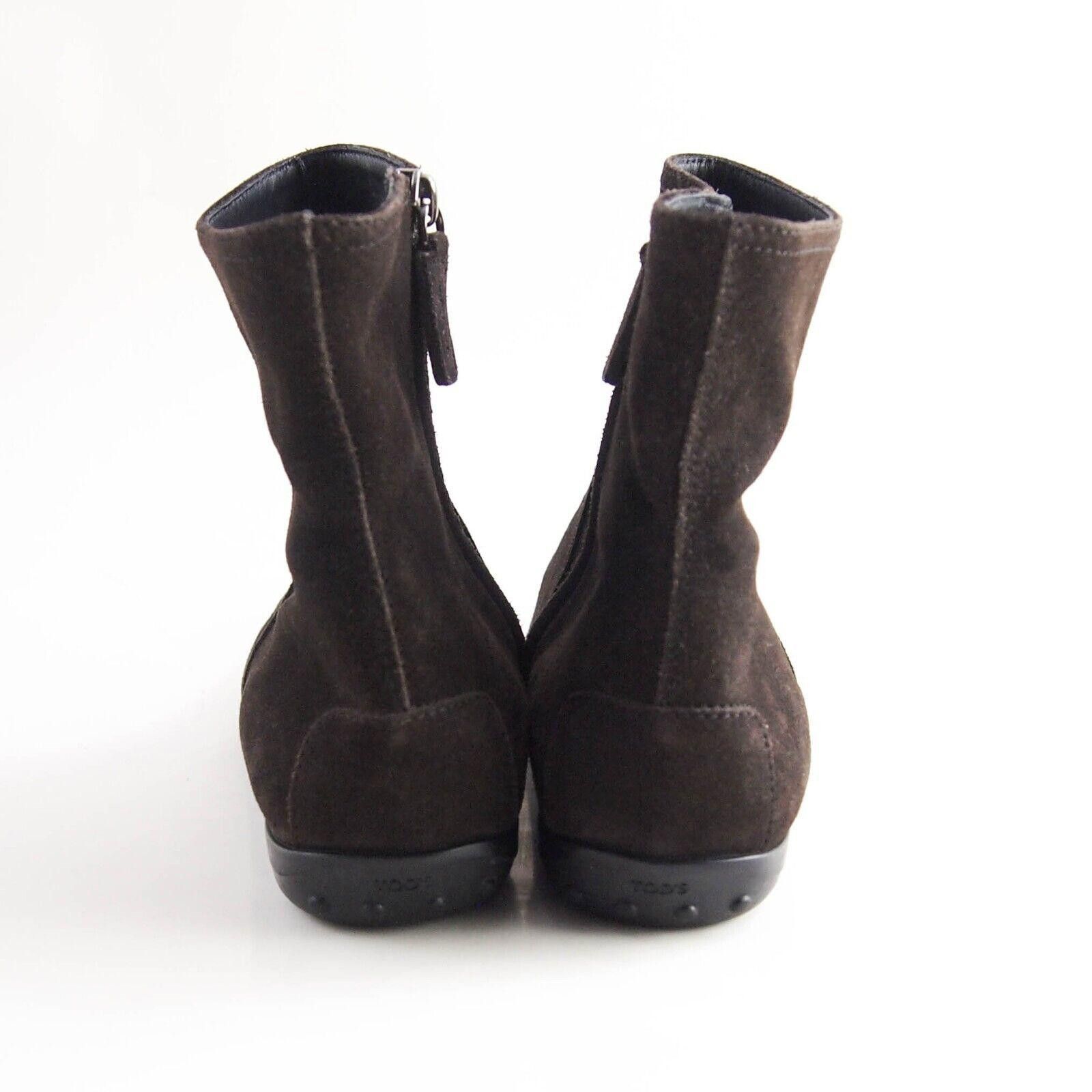 Tod's TOD's Chelsea Boots Brown Suede Womens Size US 10.5 EU 40.5 Size US 10.5 / IT 40.5 - 5 Thumbnail