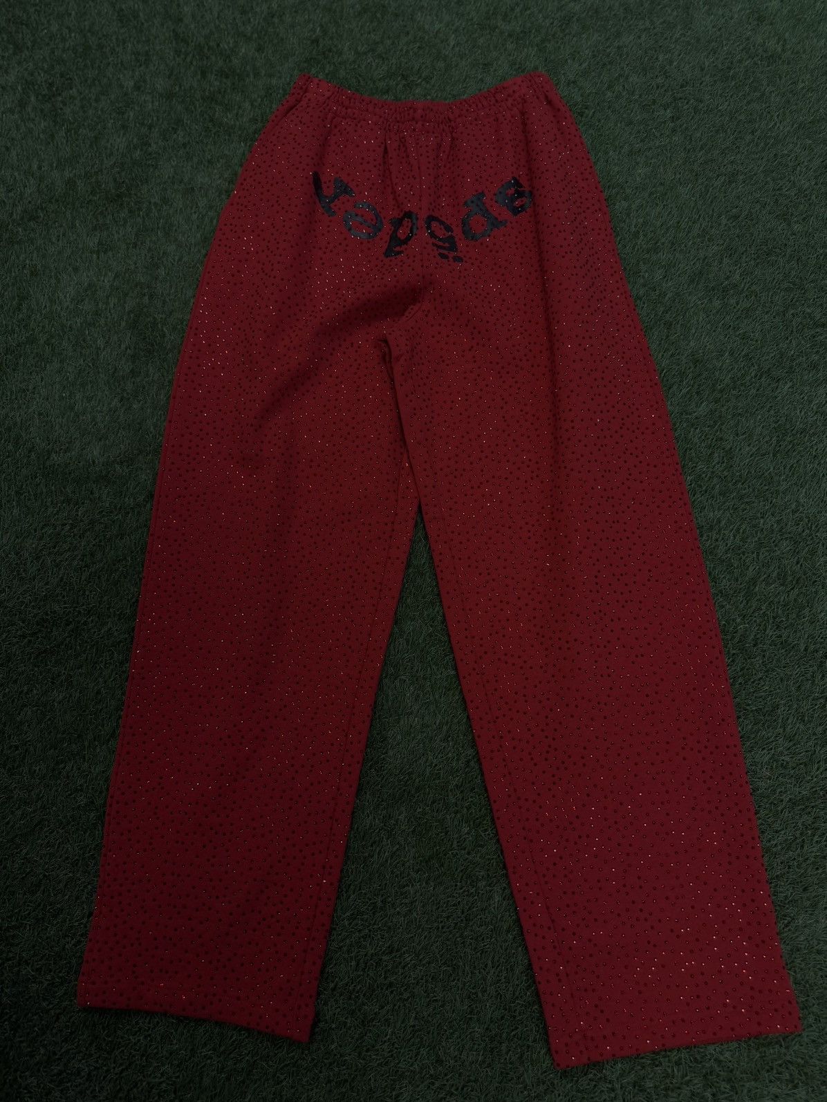 Sp5der Sp5der Worldwide VVS Stone Crystal Sweatpants Size S (NEW) Size US 30 / EU 46 - 1 Thumbnail