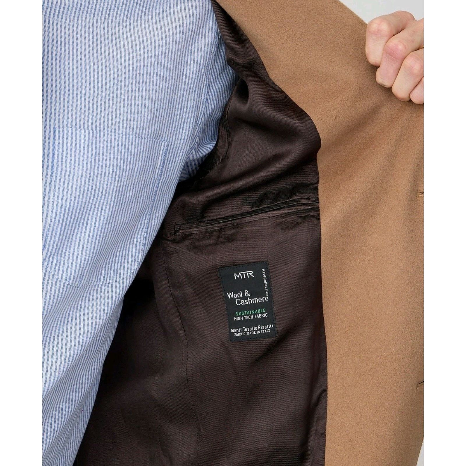 J.Crew J. Crew Ludlow $548 coat Toffee Italian Cashmere Wool 36R Size US XXS / EU 40 - 5 Thumbnail