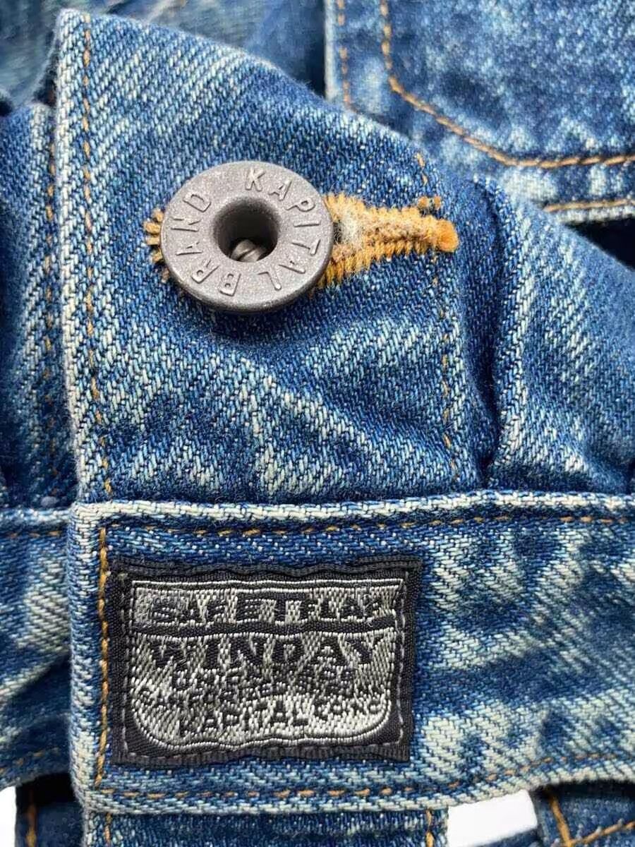 Kapital Perforated Denim Jacket Size US L / EU 52-54 / 3 - 4 Thumbnail