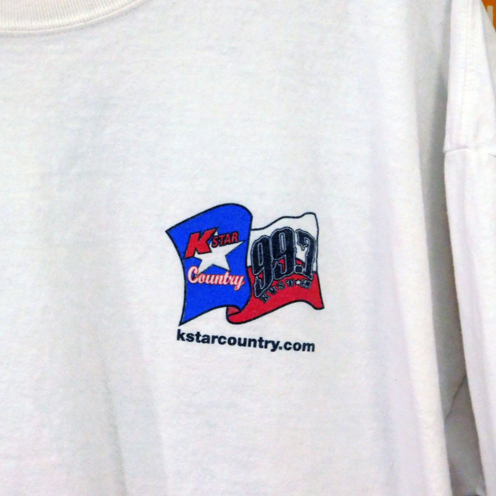 Gildan KStar Country 99.7 T Shirt Size 2XL Montgomery TX KVST Flag Size US XXL / EU 58 / 5 - 4 Thumbnail