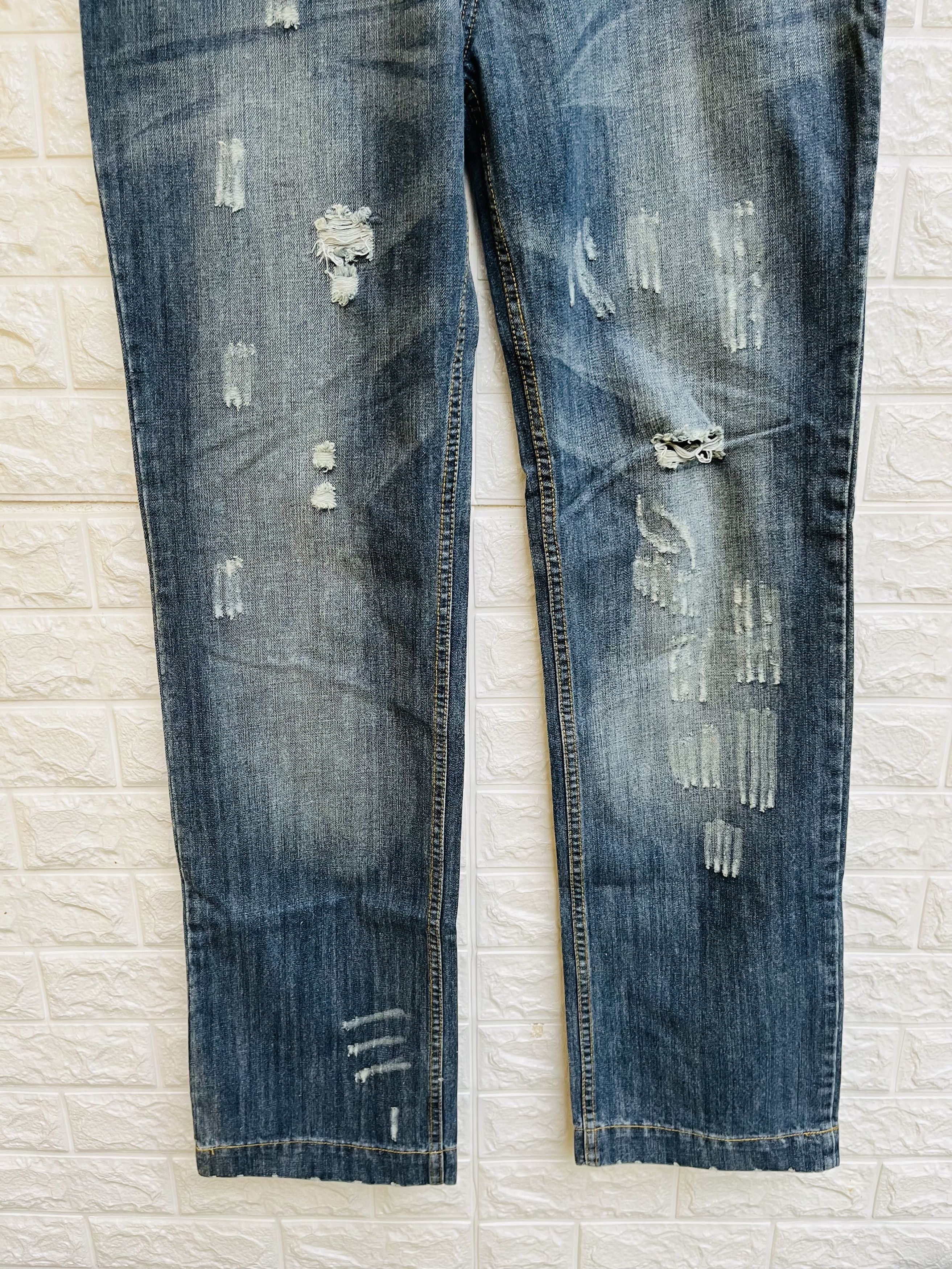 Dolce & Gabbana Vintage Dolce & Gabbana Distressed Designer Fashion Style Size US 35 - 4 Thumbnail